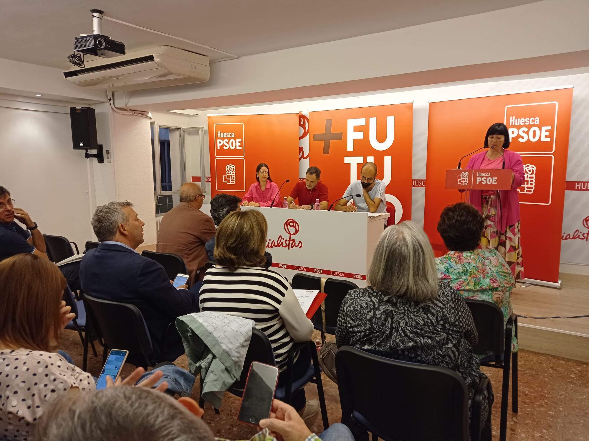Ana Loriente, Secretaria de Organización del PSOE Huesca.