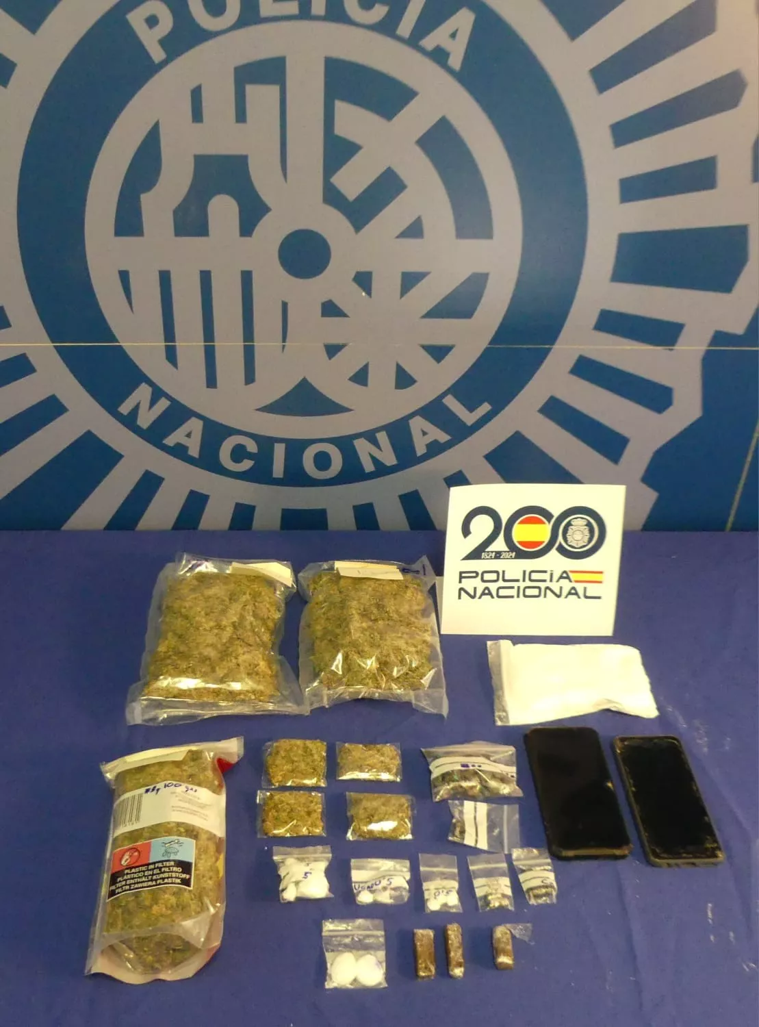 Alijo intervenido por la Policía Nacional