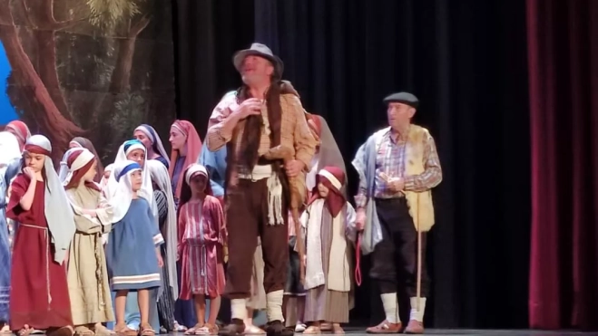 Escena de Bato y Borrego Escena de Bato y Borrego