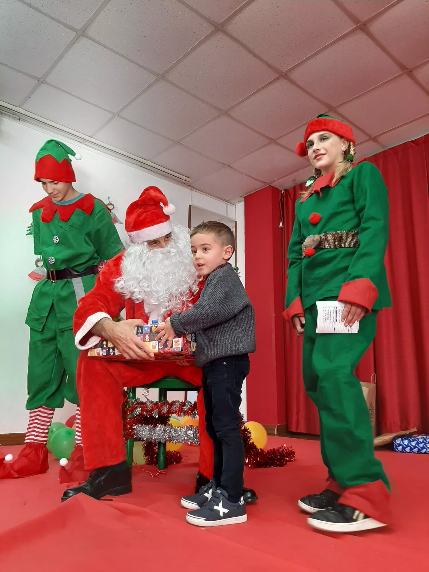 Papá Noel en la Casa de Andalucía