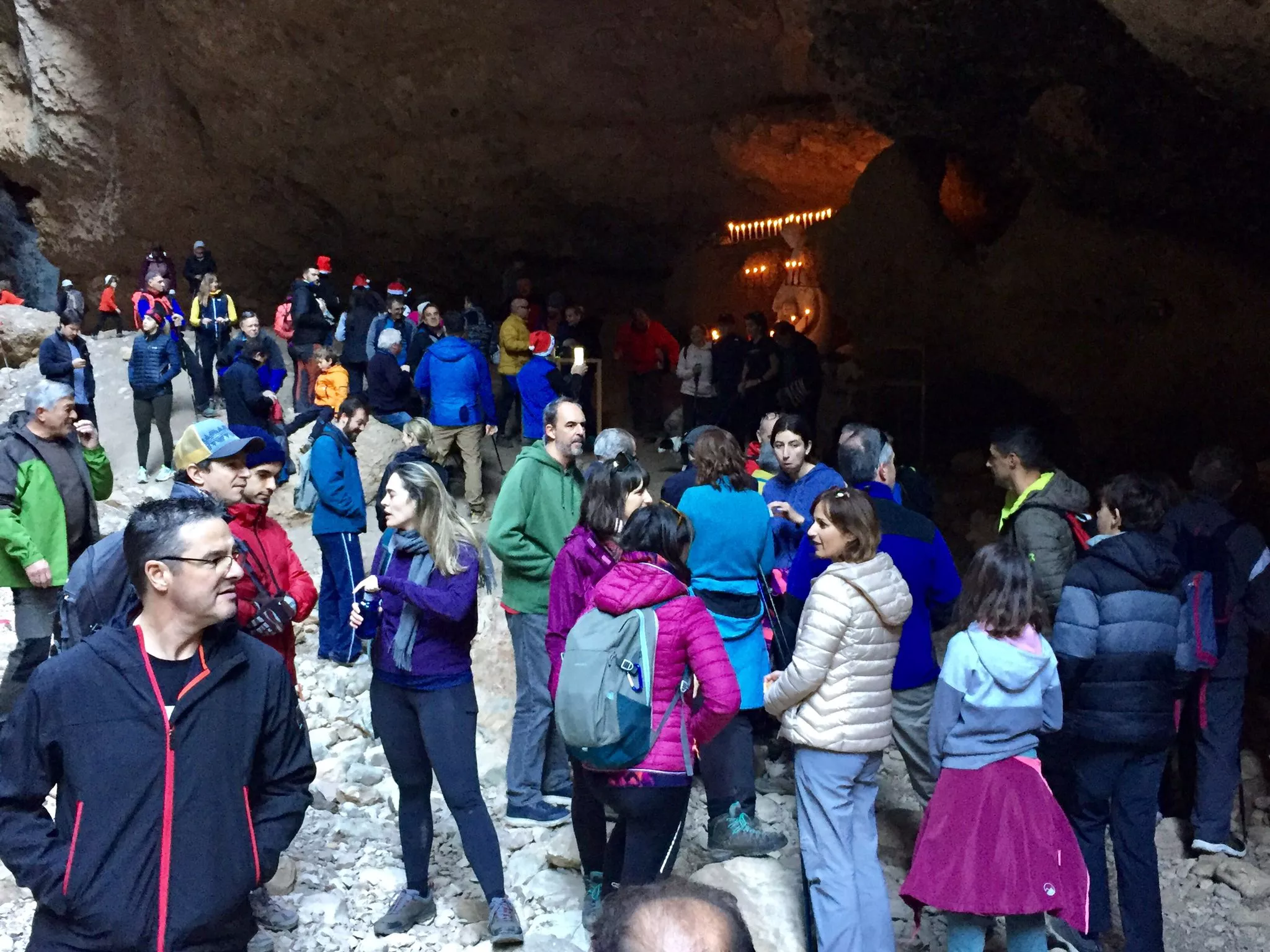 Belén de Peña Guara en las Gorgas. Foto: Quique Binué