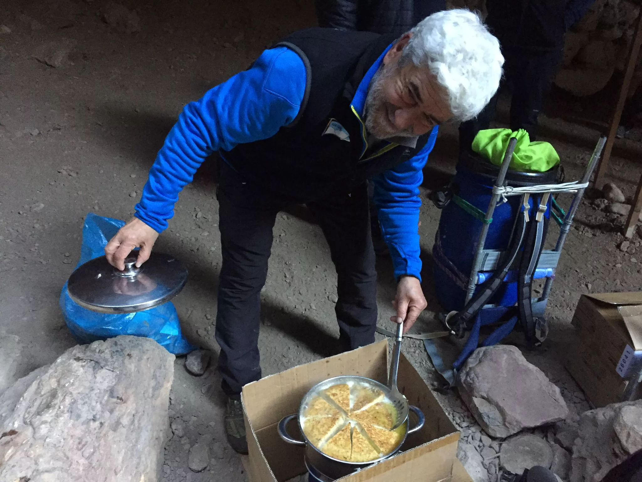 Belén de Peña Guara en las Gorgas. Foto: Quique Binué