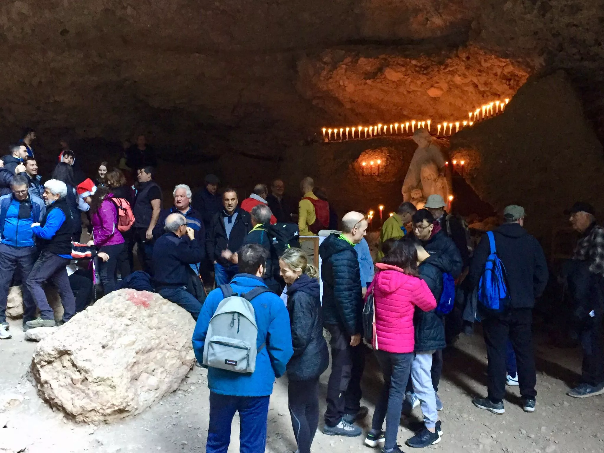 Belén de Peña Guara en las Gorgas. Foto: Quique Binué