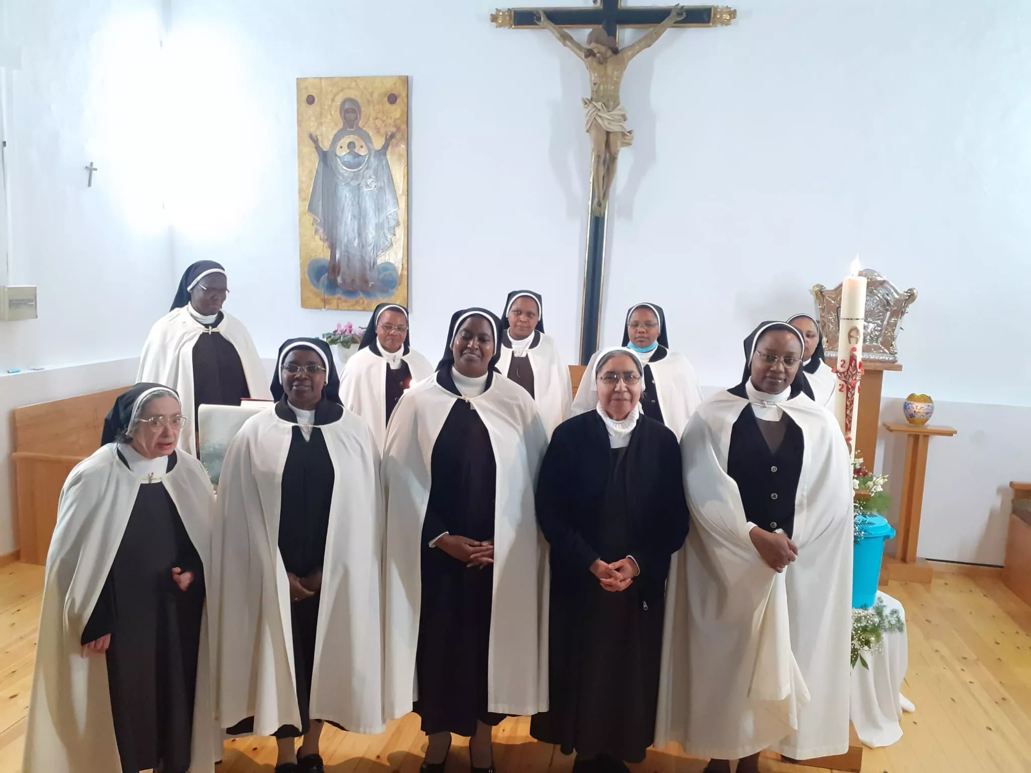 Hermanas carmelitas del Convento de la Asunción de Huesca