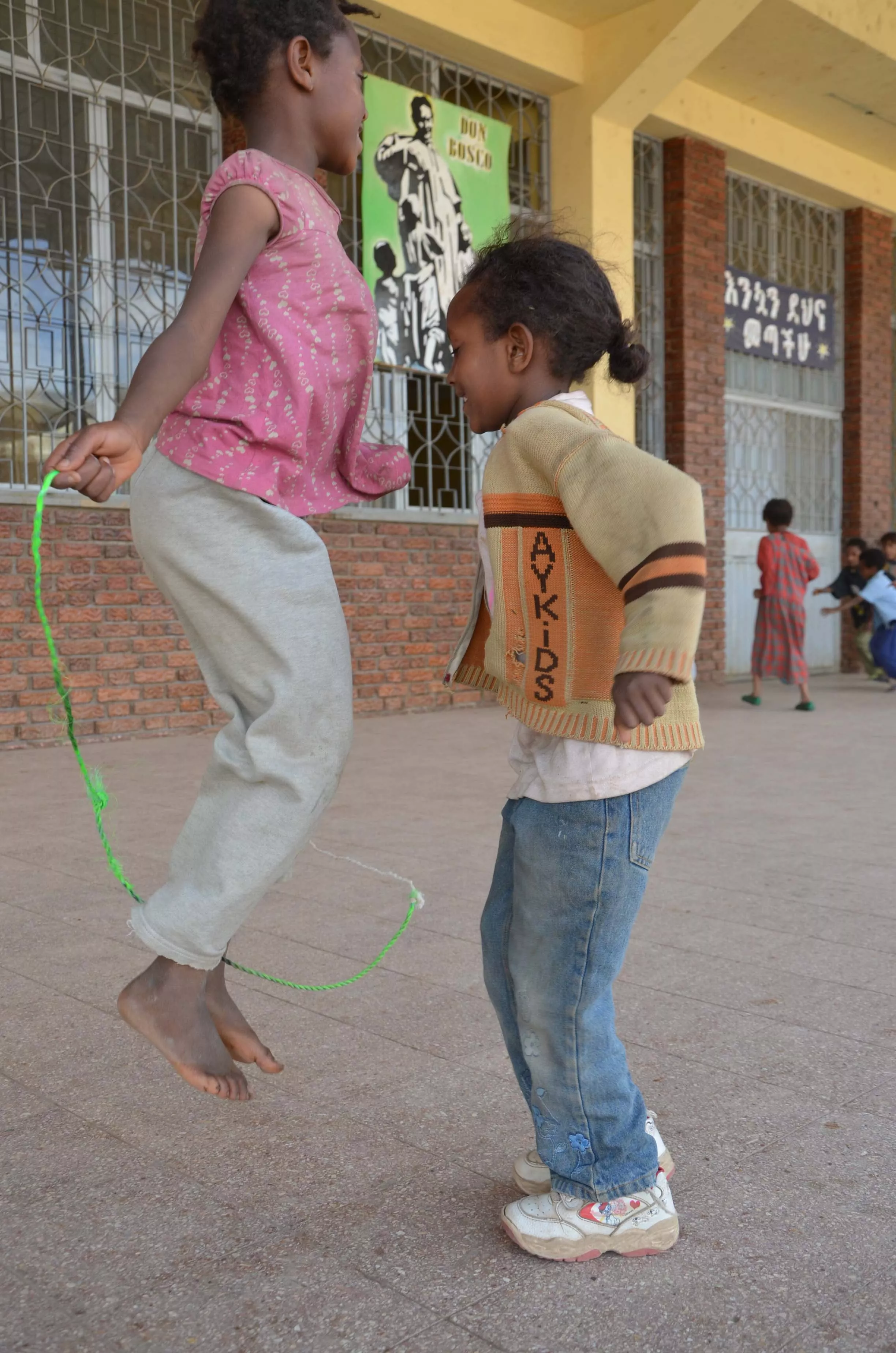 Nutrición salud educación y tiempo libre son los pilares del trabajo salesiano también en Etiopía