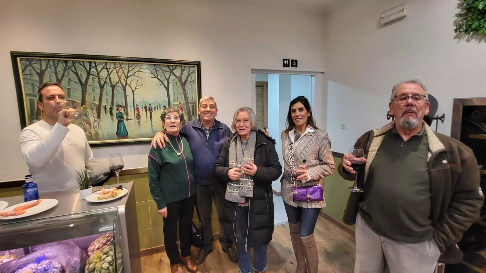 Inauguración del reabierto Restaurante París