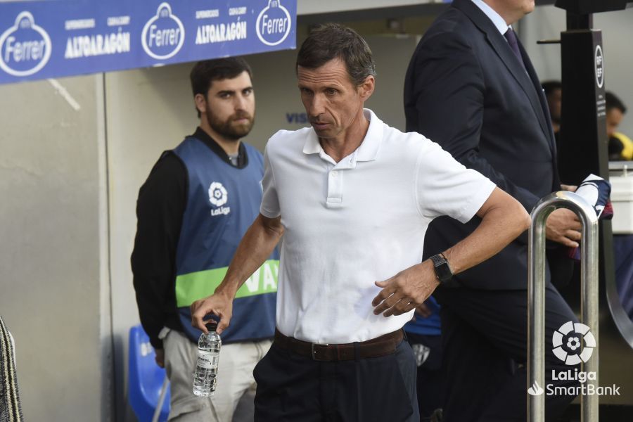 Imágenes del partido Huesca Lugo. Foto La Liga 