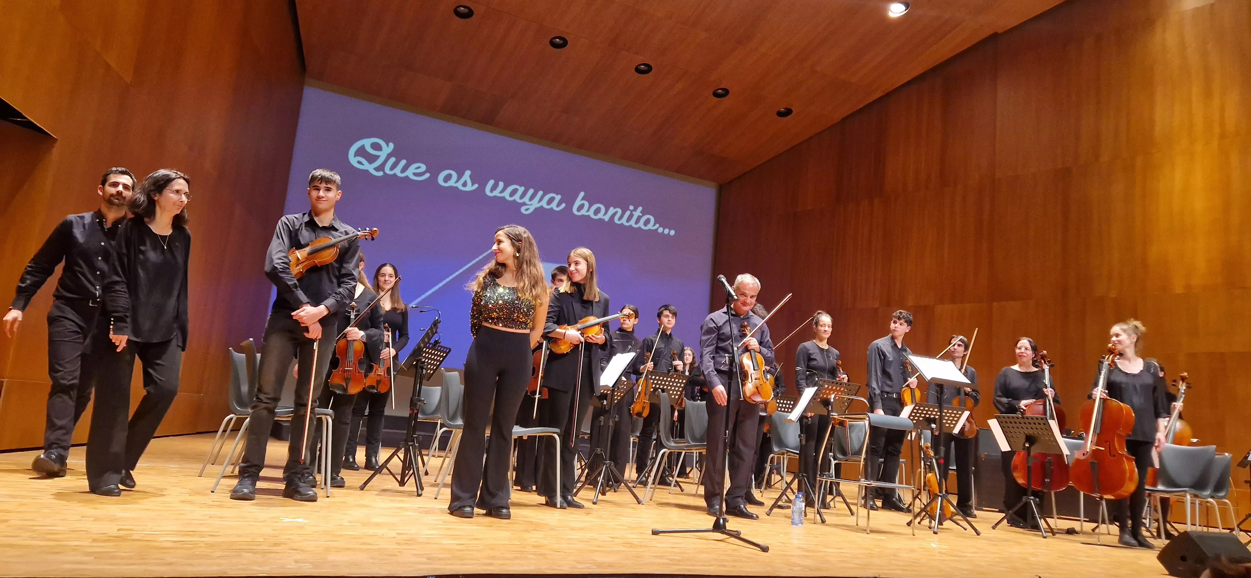 Concierto de Navidad 2023 de la Orquesta de Cámara de Huesca. Foto Myriam Martínez 