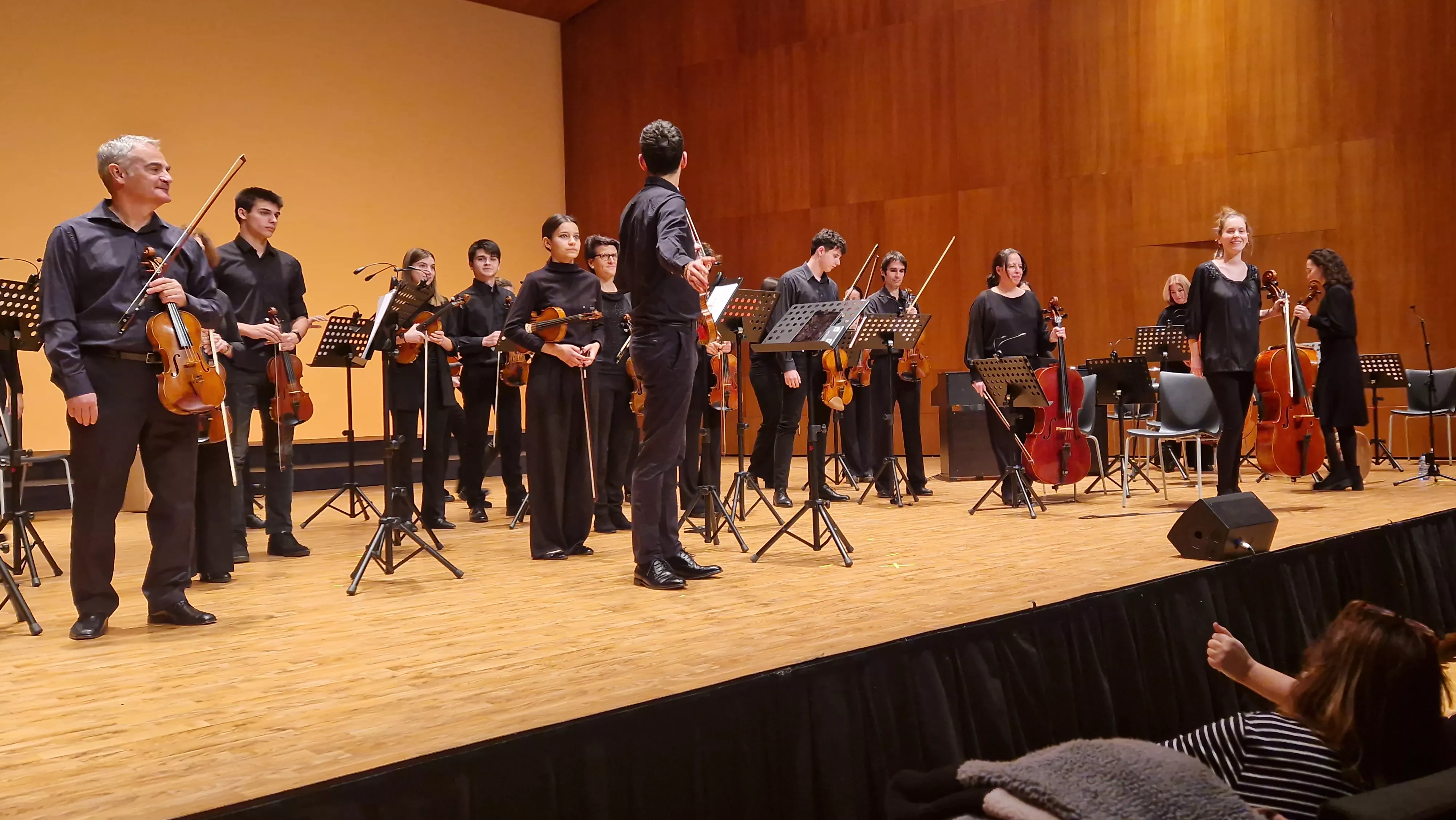 Concierto de Navidad 2023 de la Orquesta de Cámara de Huesca. Foto Myriam Martínez