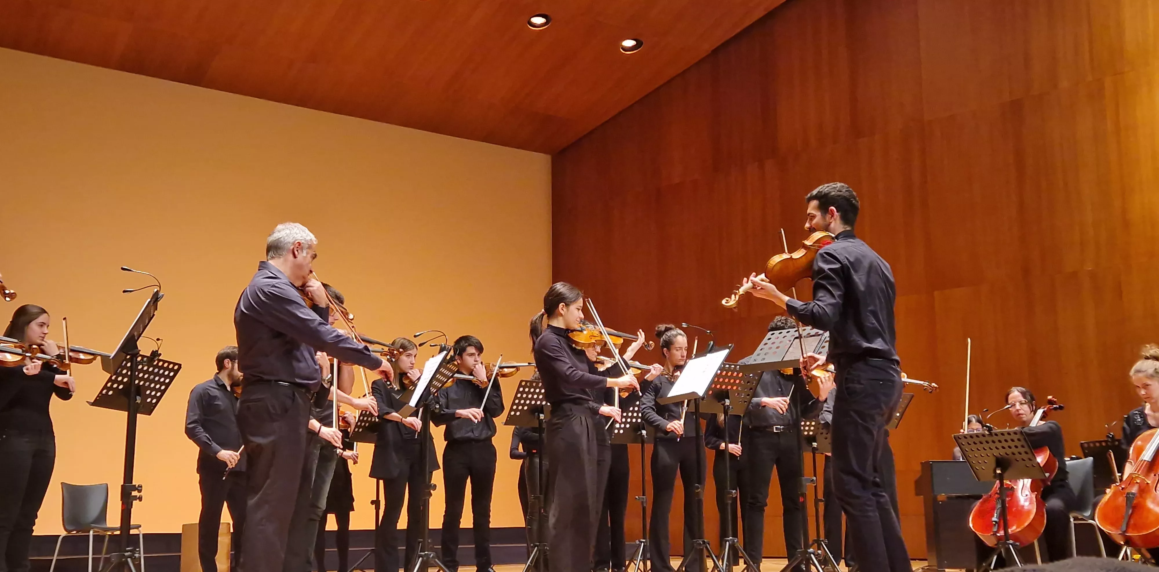 Concierto de Navidad 2023 de la Orquesta de Cámara de Huesca. Foto Myriam Martínez