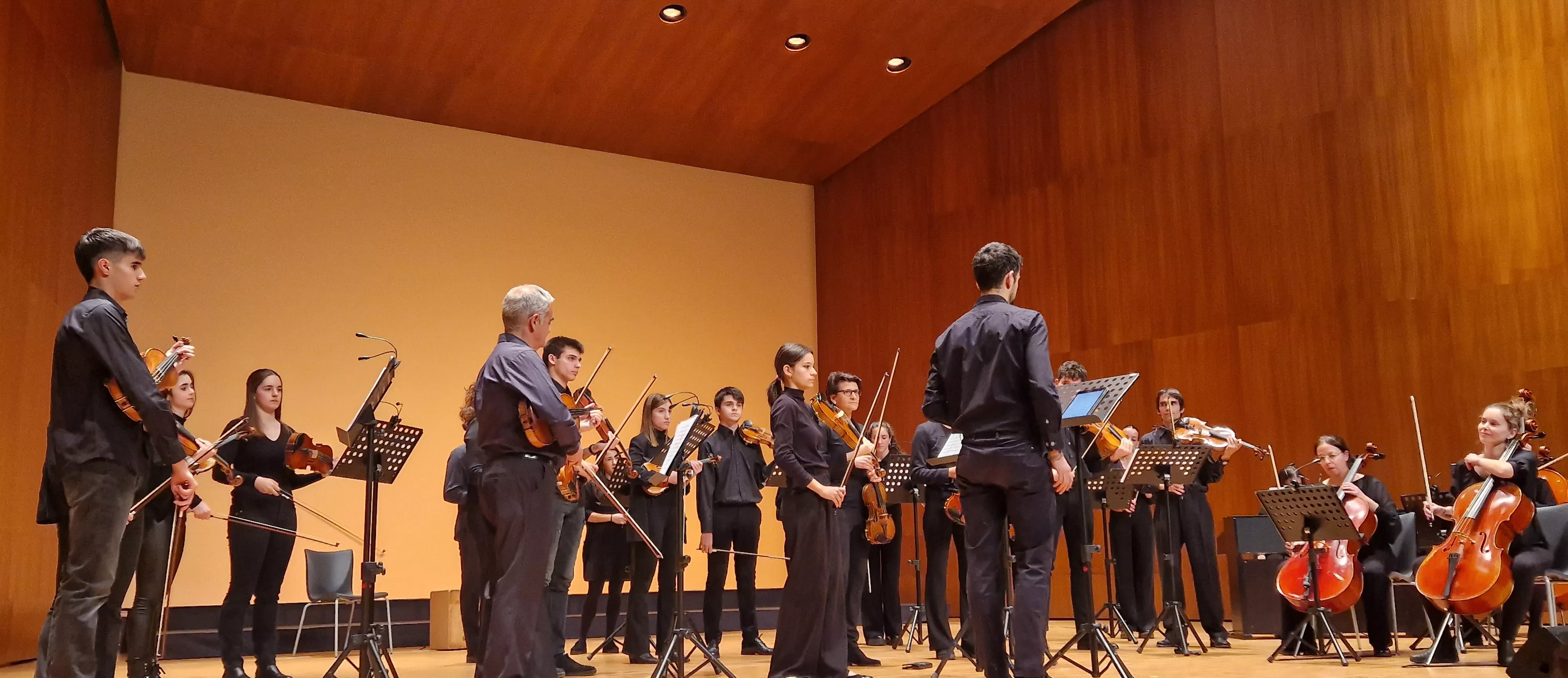 Concierto de Navidad 2023 de la Orquesta de Cámara de Huesca. Foto Myriam Martínez