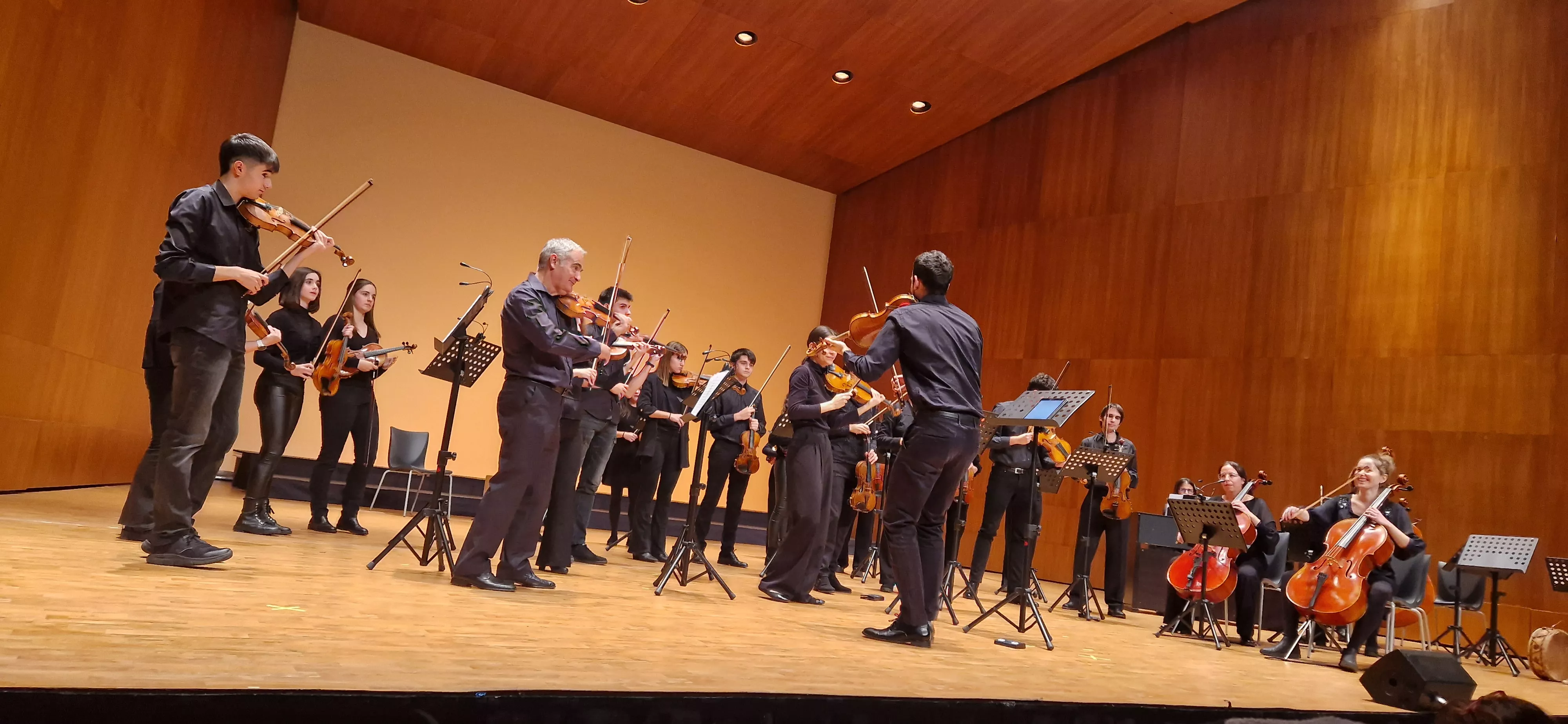 Concierto de Navidad 2023 de la Orquesta de Cámara de Huesca. Foto Myriam Martínez 