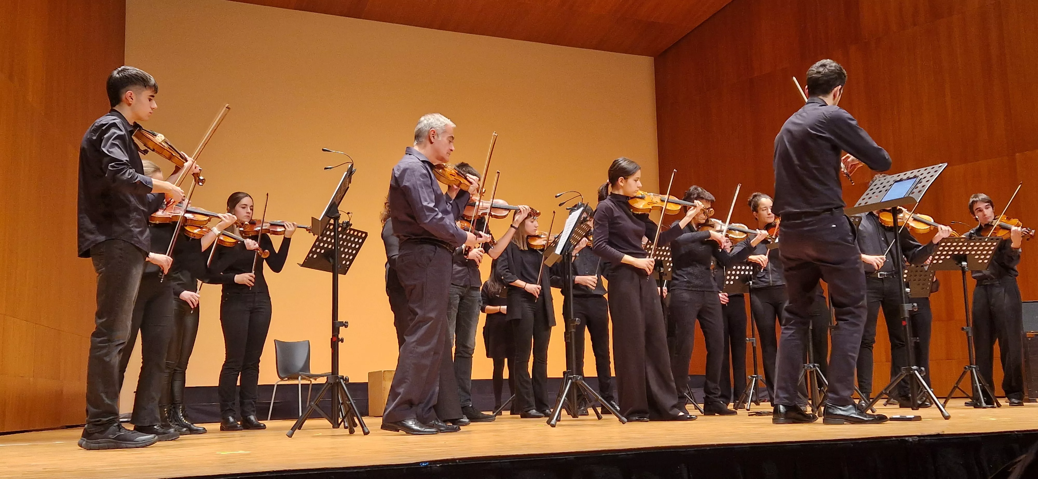 Concierto de Navidad 2023 de la Orquesta de Cámara de Huesca. Foto Myriam Martínez 