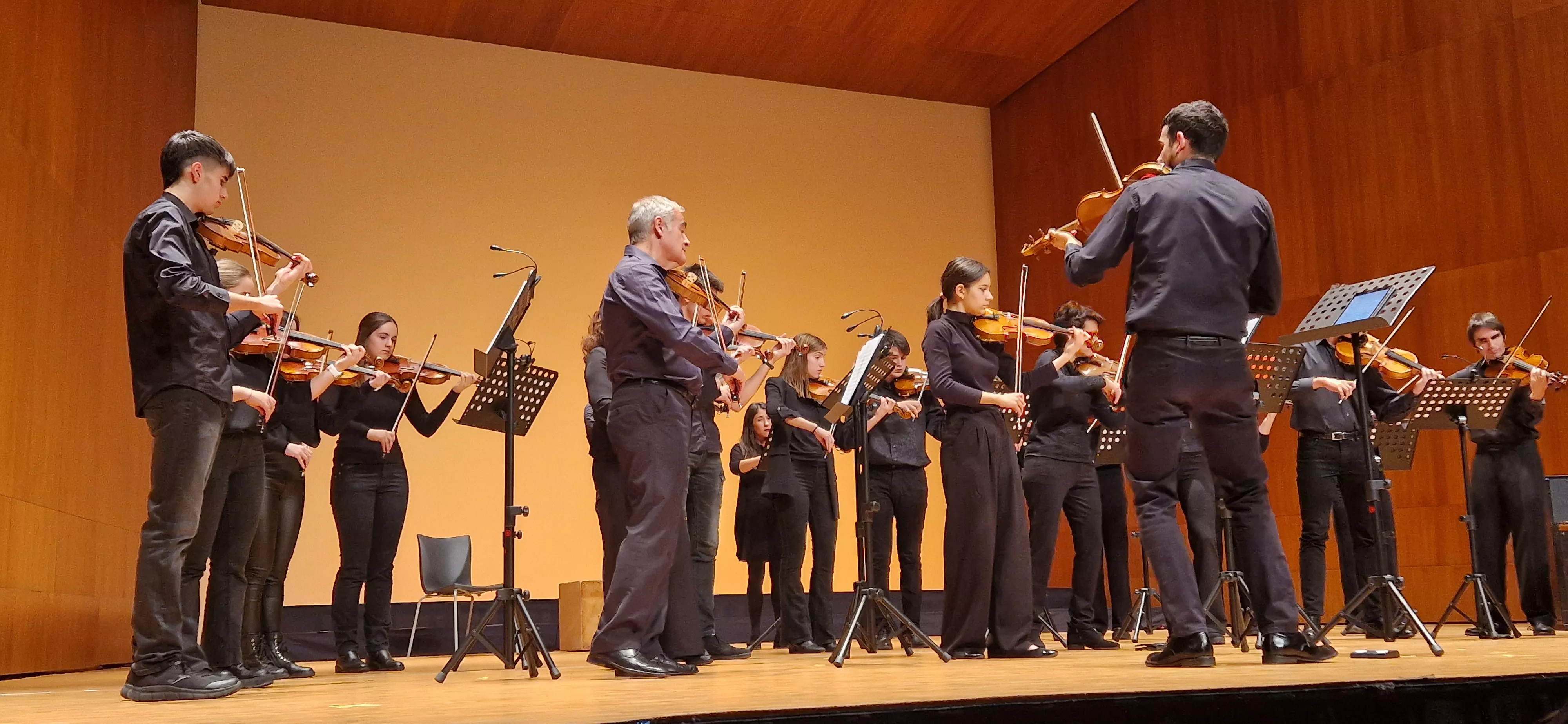 Concierto de Navidad 2023 de la Orquesta de Cámara de Huesca. Foto Myriam Martínez 