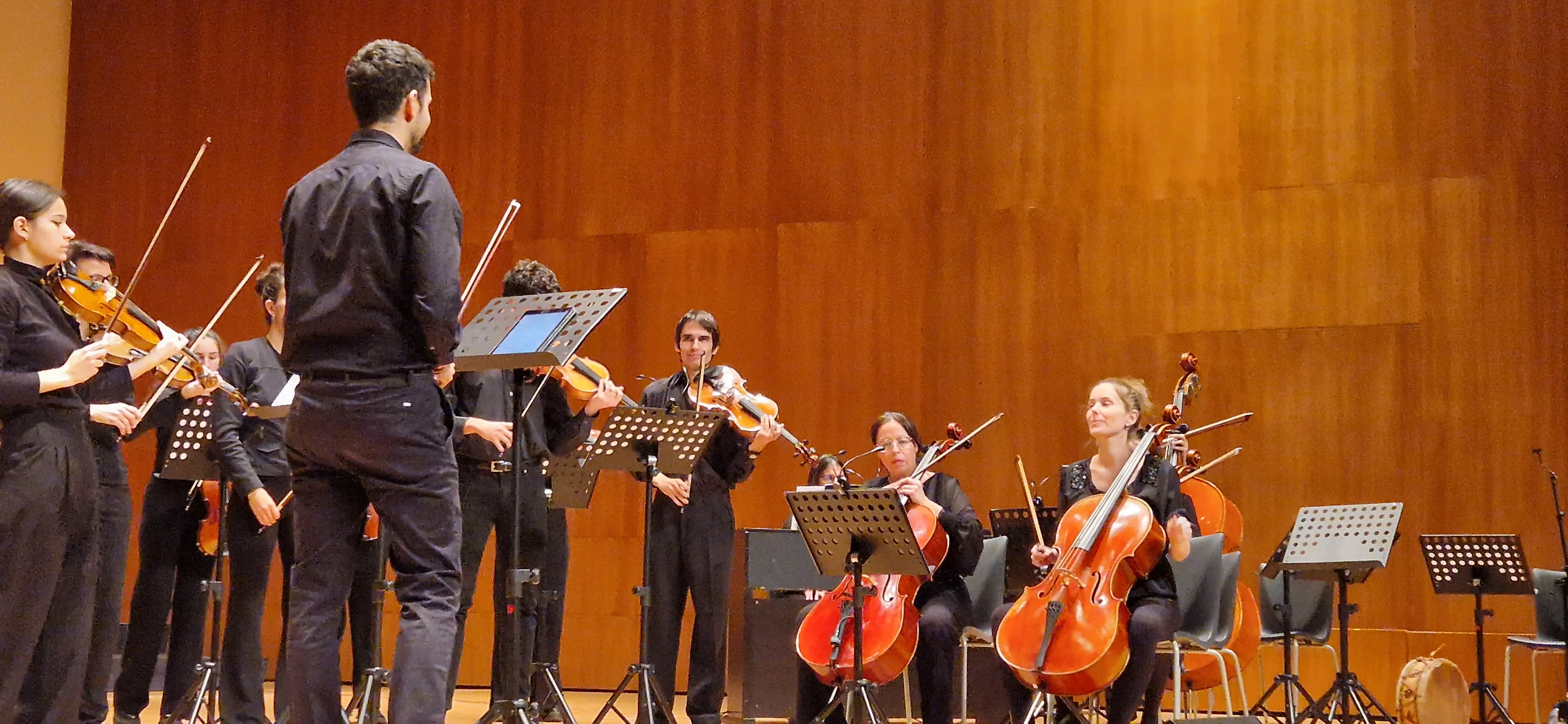 Concierto de Navidad 2023 de la Orquesta de Cámara de Huesca. Foto Myriam Martínez 
