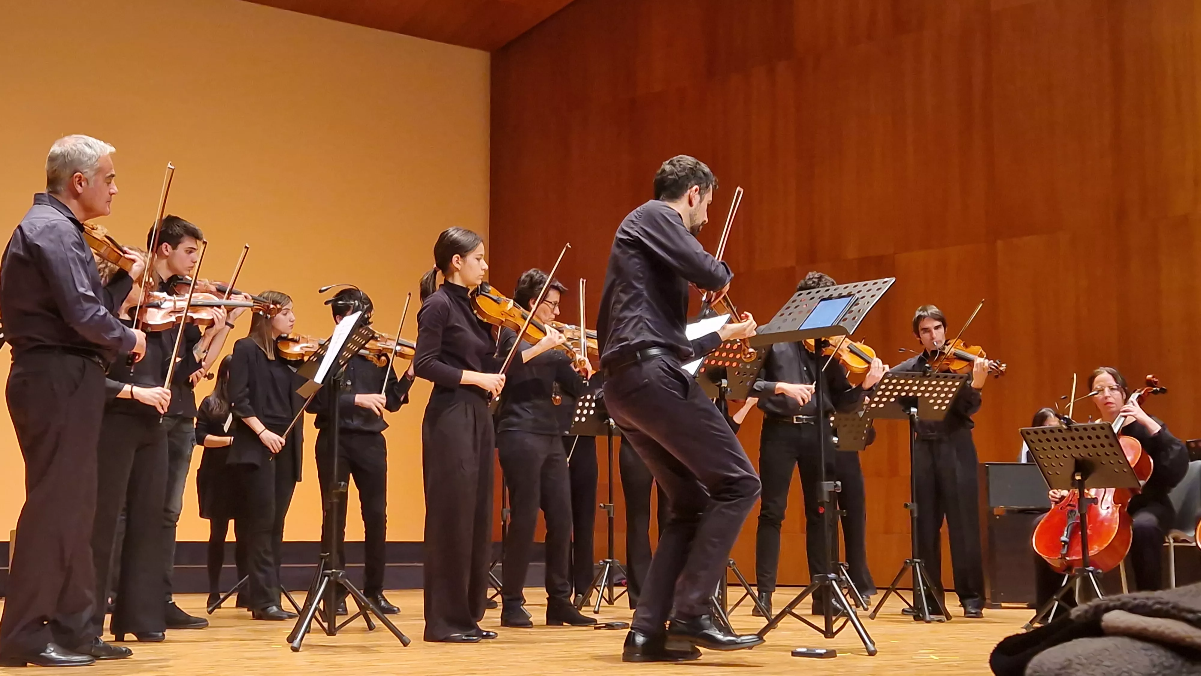 Concierto de Navidad 2023 de la Orquesta de Cámara de Huesca. Foto Myriam Martínez 