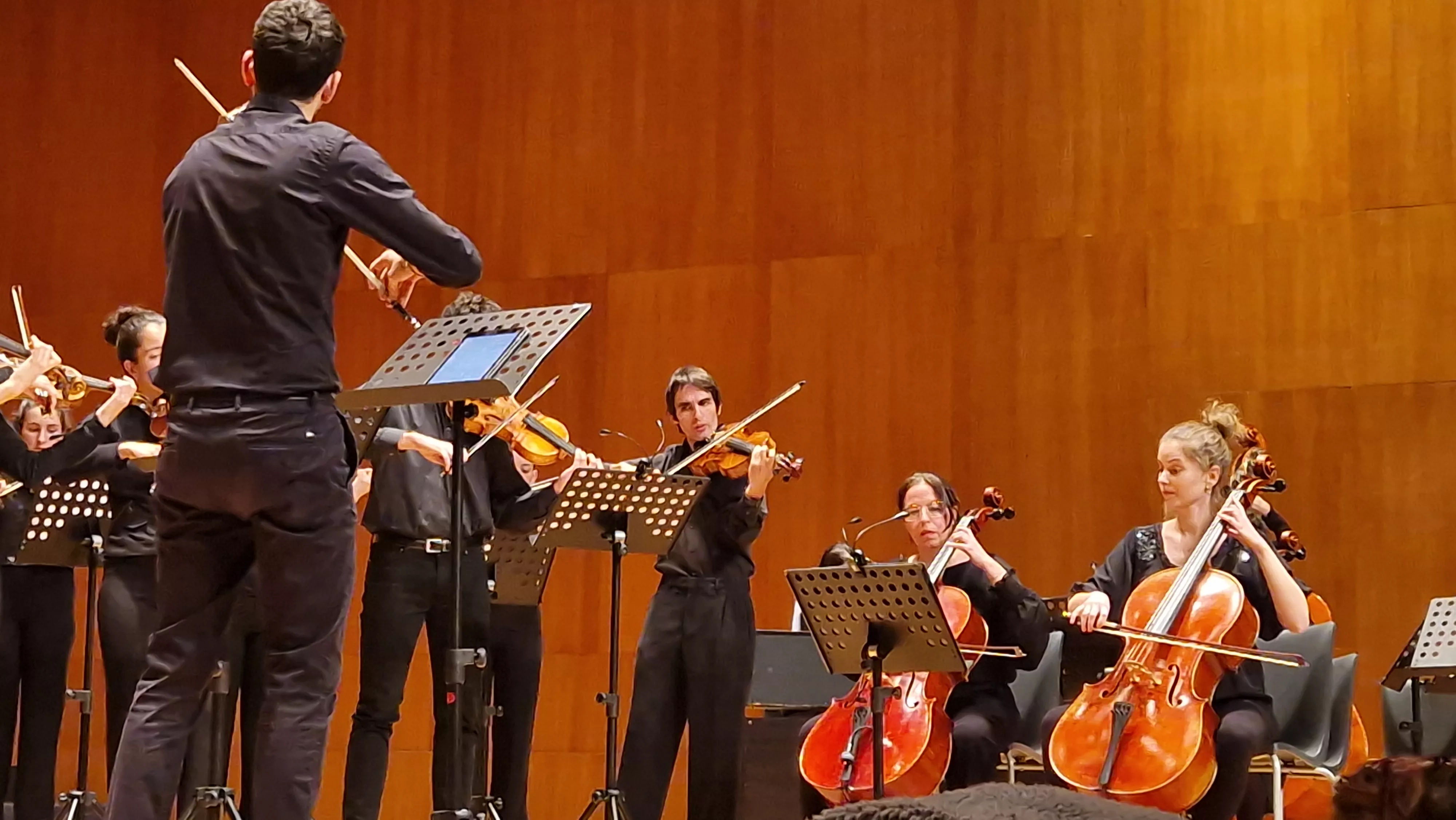 Concierto de Navidad 2023 de la Orquesta de Cámara de Huesca. Foto Myriam Martínez 