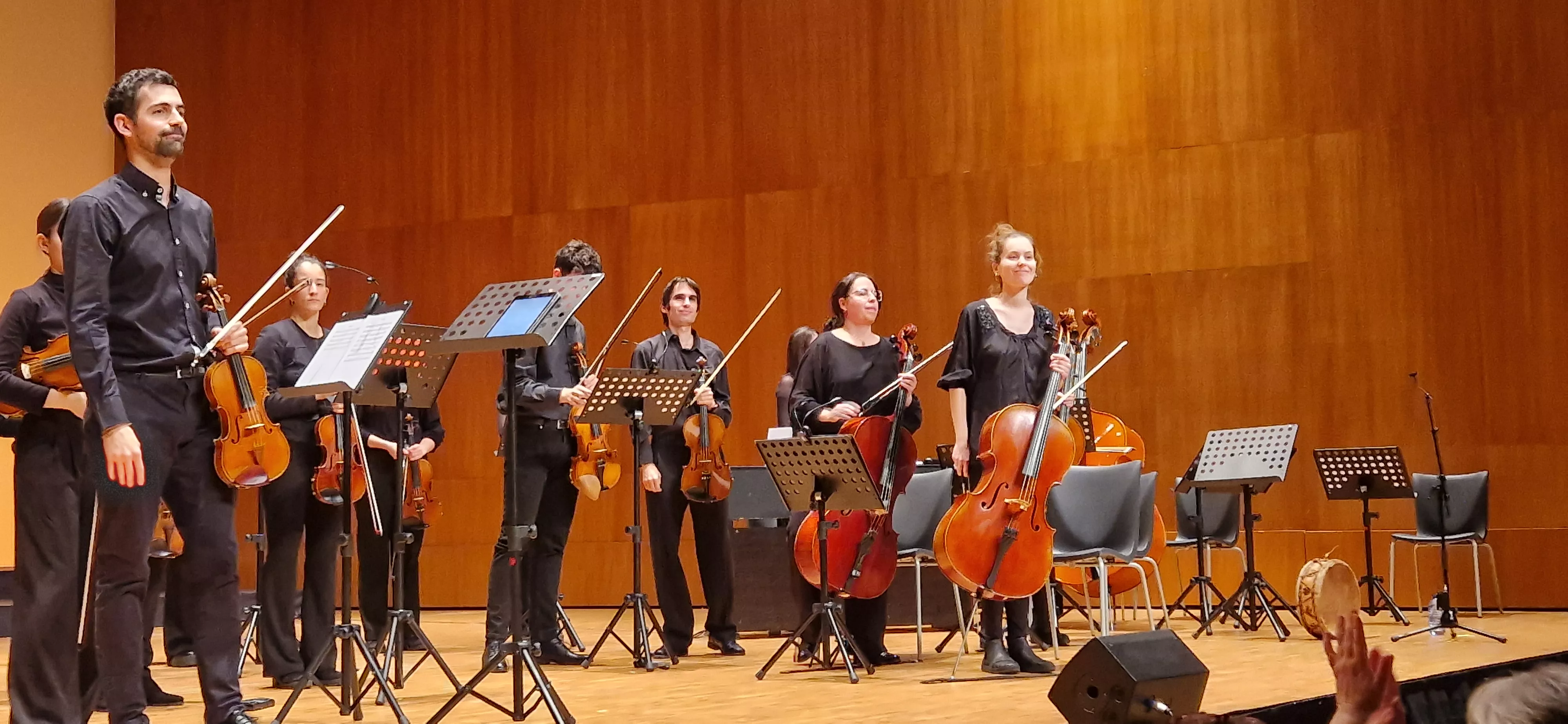 Concierto de Navidad 2023 de la Orquesta de Cámara de Huesca. Foto Myriam Martínez 