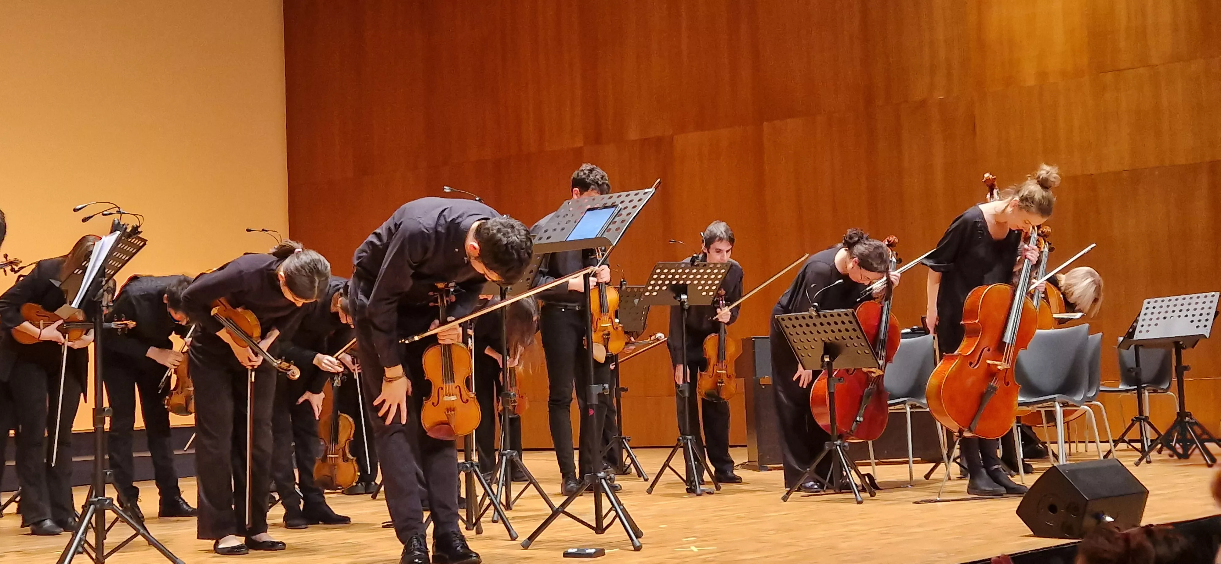 Concierto de Navidad 2023 de la Orquesta de Cámara de Huesca. Foto Myriam Martínez 