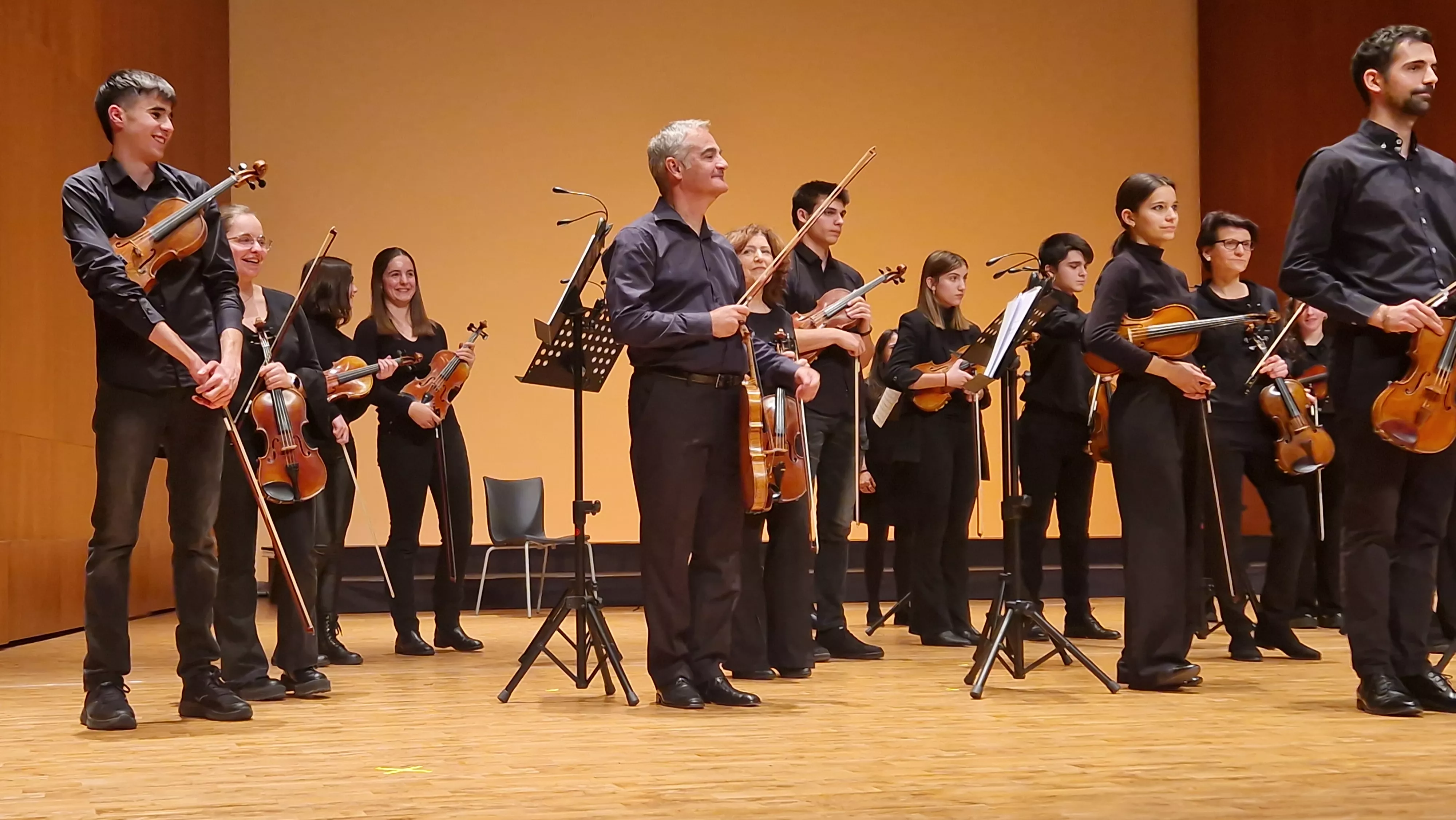 Concierto de Navidad 2023 de la Orquesta de Cámara de Huesca. Foto Myriam Martínez 