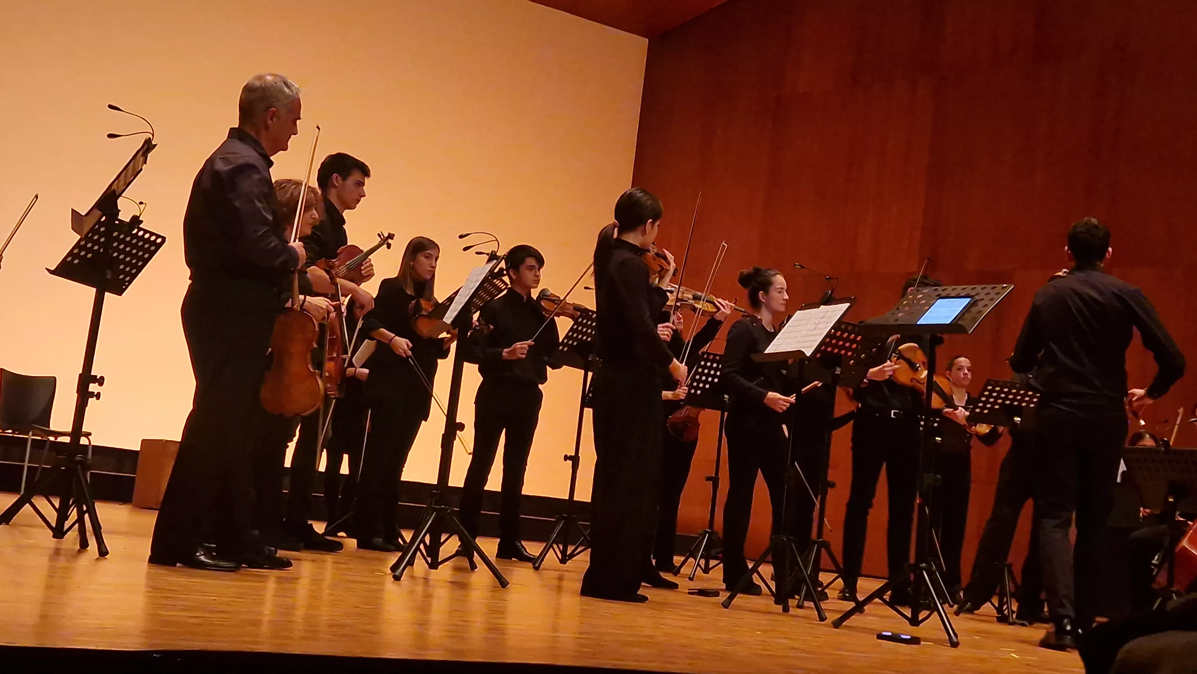 Concierto de Navidad 2023 de la Orquesta de Cámara de Huesca. Foto Myriam Martínez