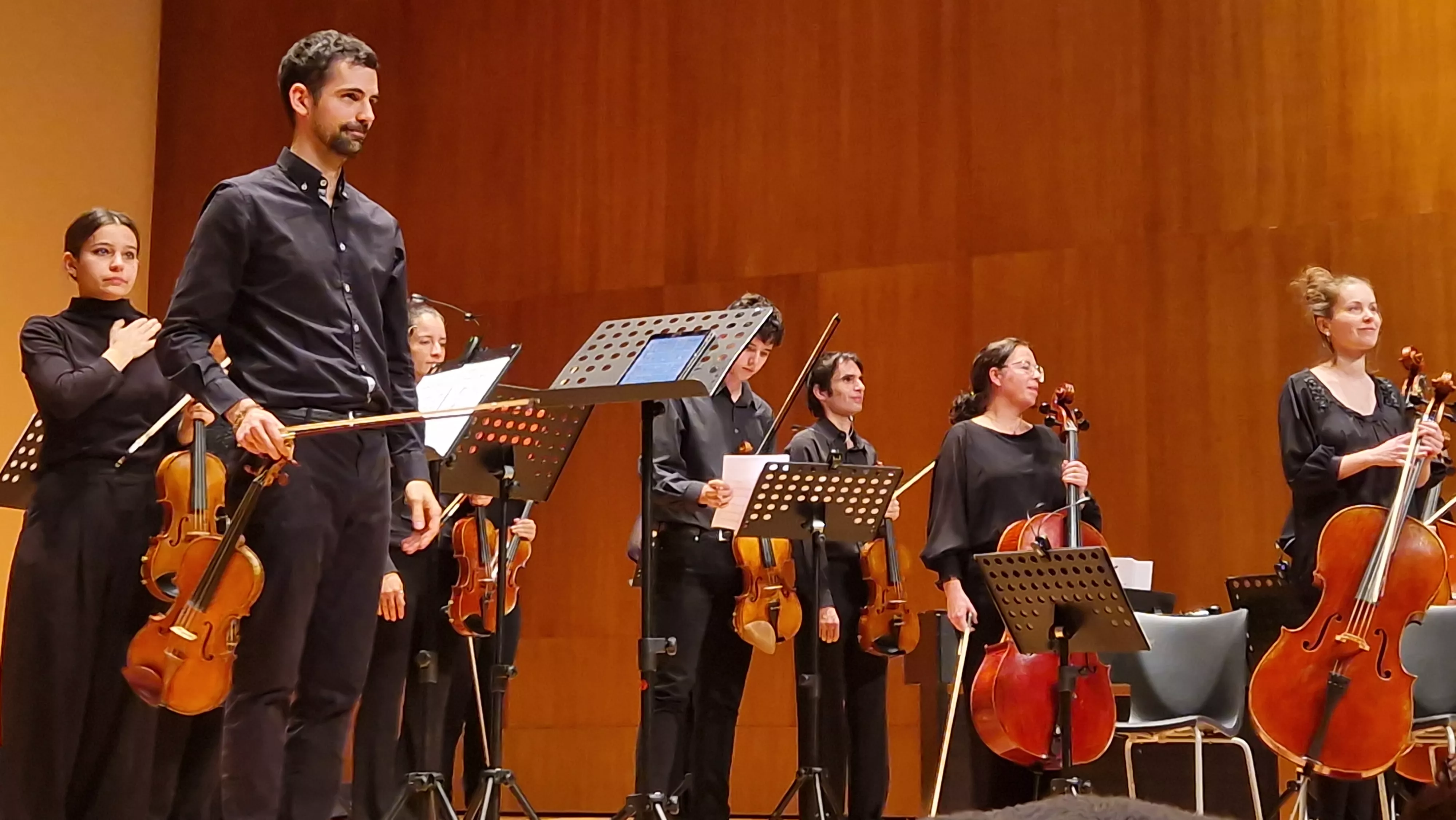 Concierto de Navidad 2023 de la Orquesta de Cámara de Huesca. Foto Myriam Martínez 