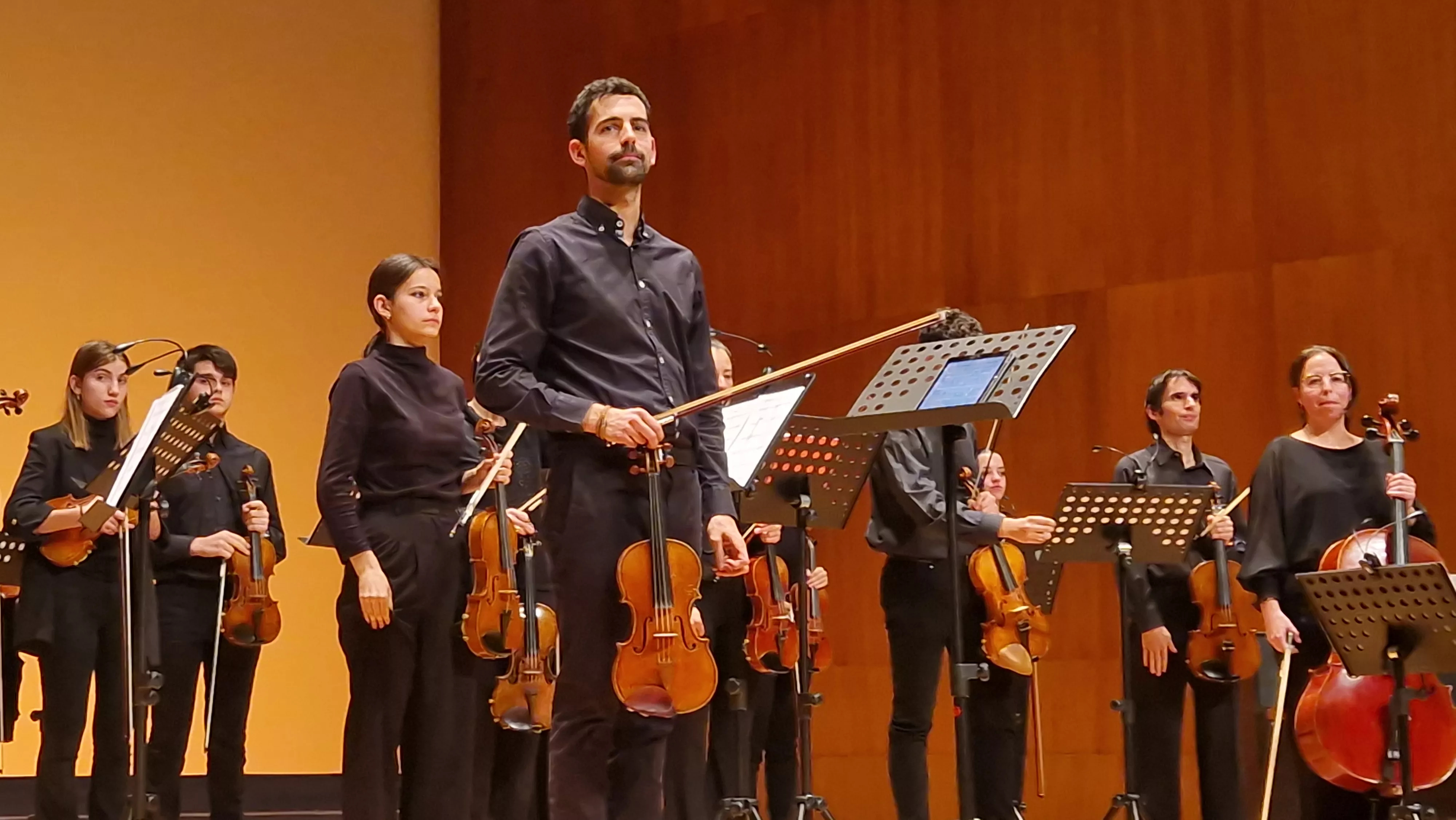 Concierto de Navidad 2023 de la Orquesta de Cámara de Huesca. Foto Myriam Martínez