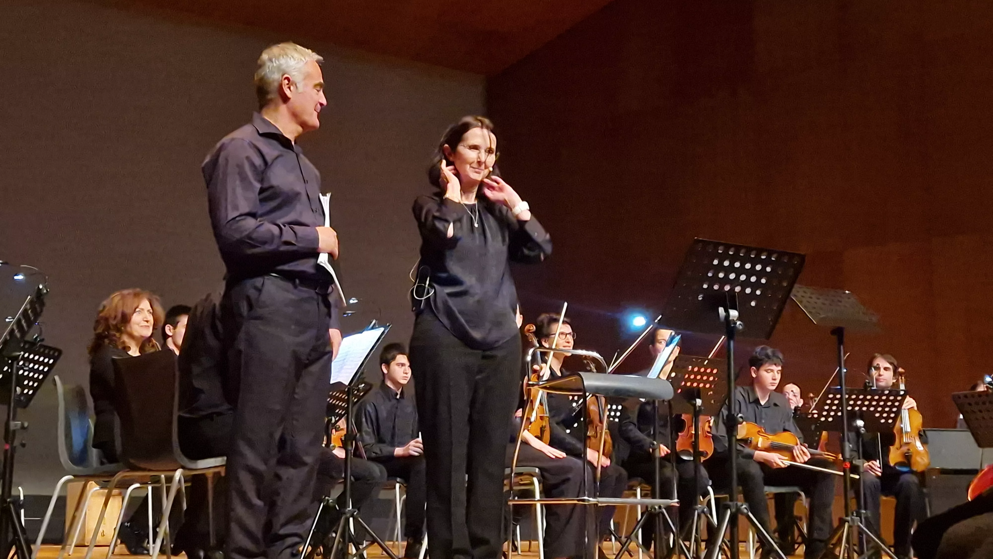 Concierto de Navidad 2023 de la Orquesta de Cámara de Huesca. Foto Myriam Martínez