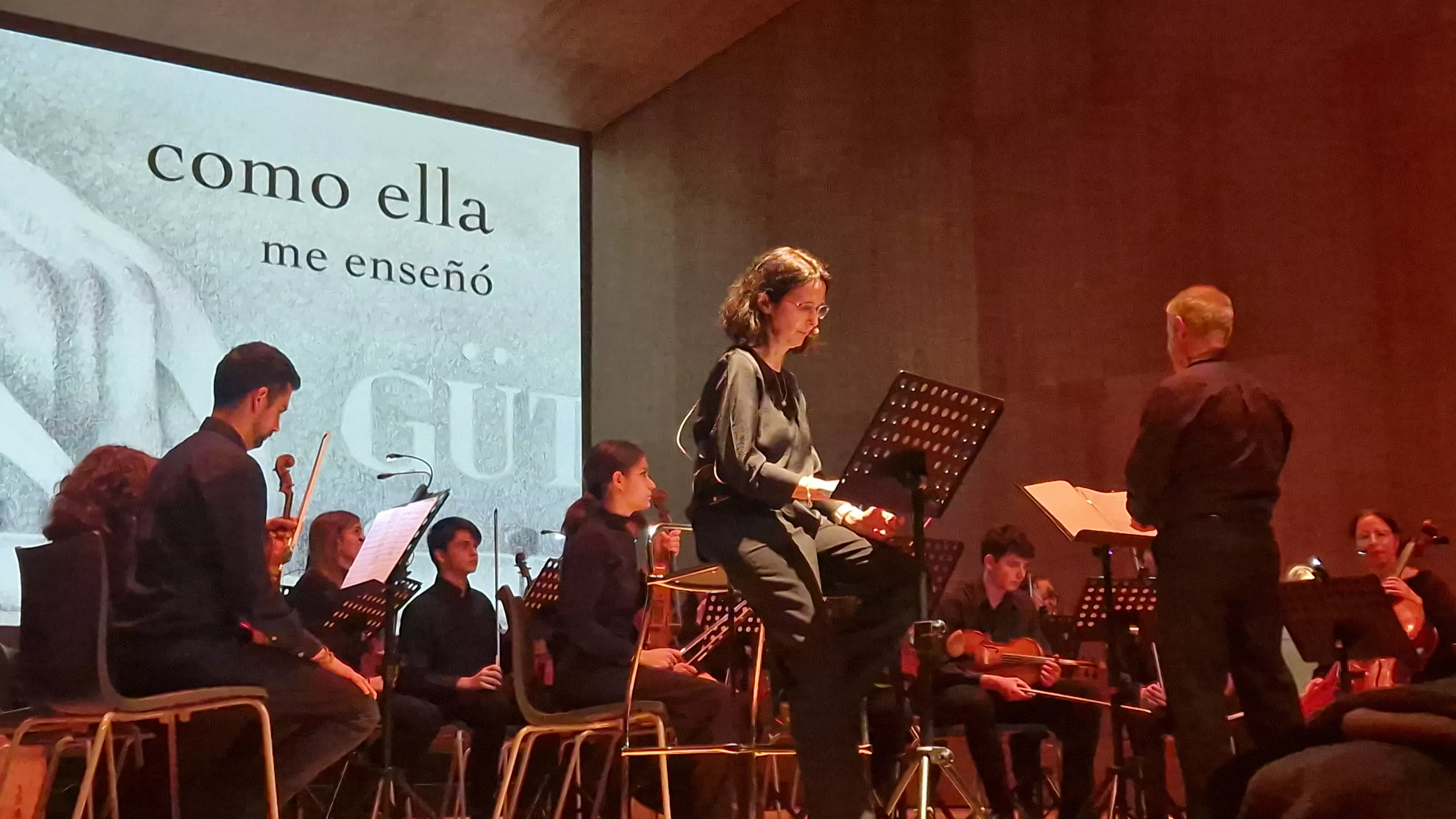 Concierto de Navidad 2023 de la Orquesta de Cámara de Huesca. Foto Myriam Martínez 