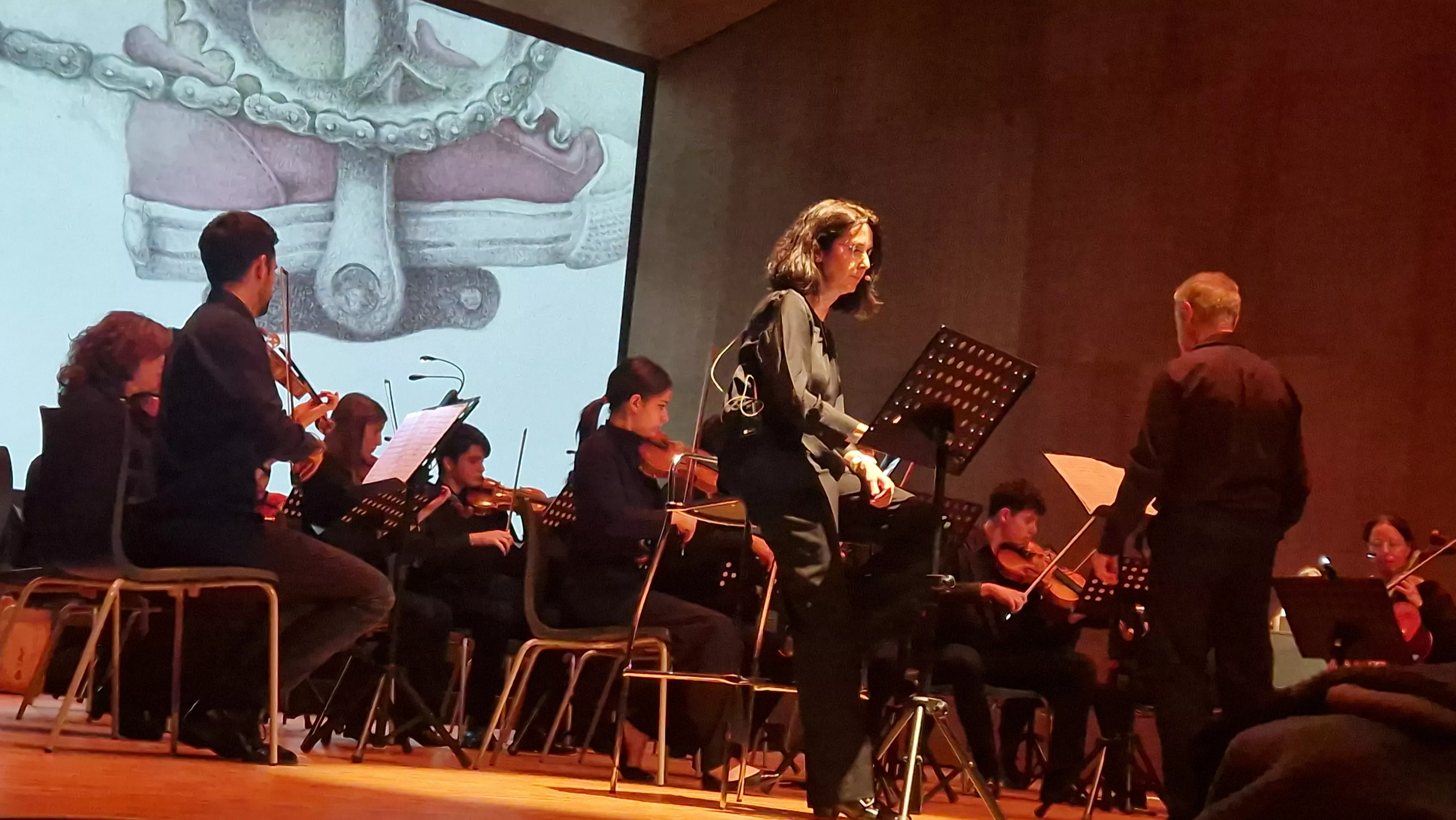Concierto de Navidad 2023 de la Orquesta de Cámara de Huesca. Foto Myriam Martínez 