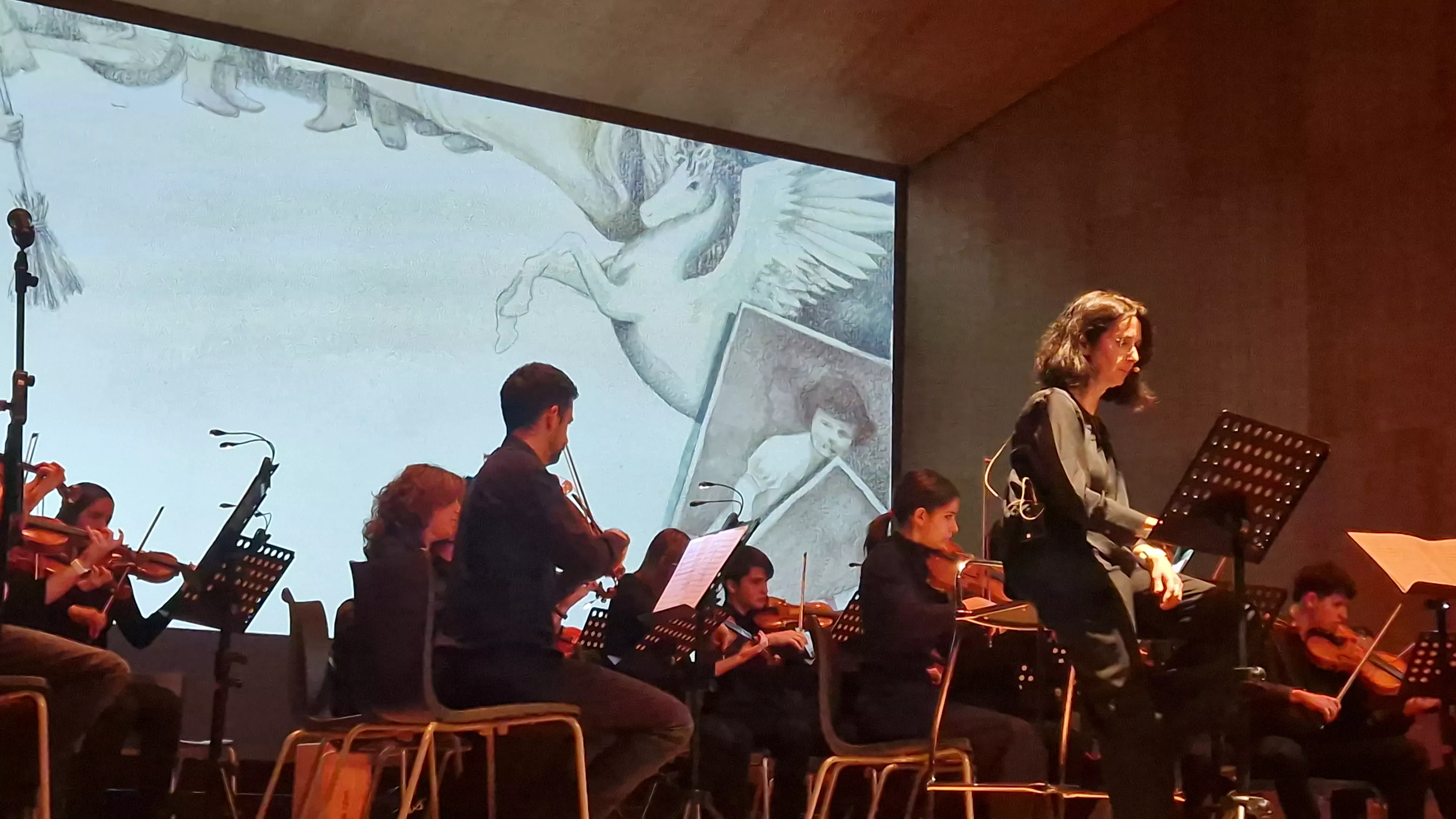 Concierto de Navidad 2023 de la Orquesta de Cámara de Huesca. Foto Myriam Martínez 