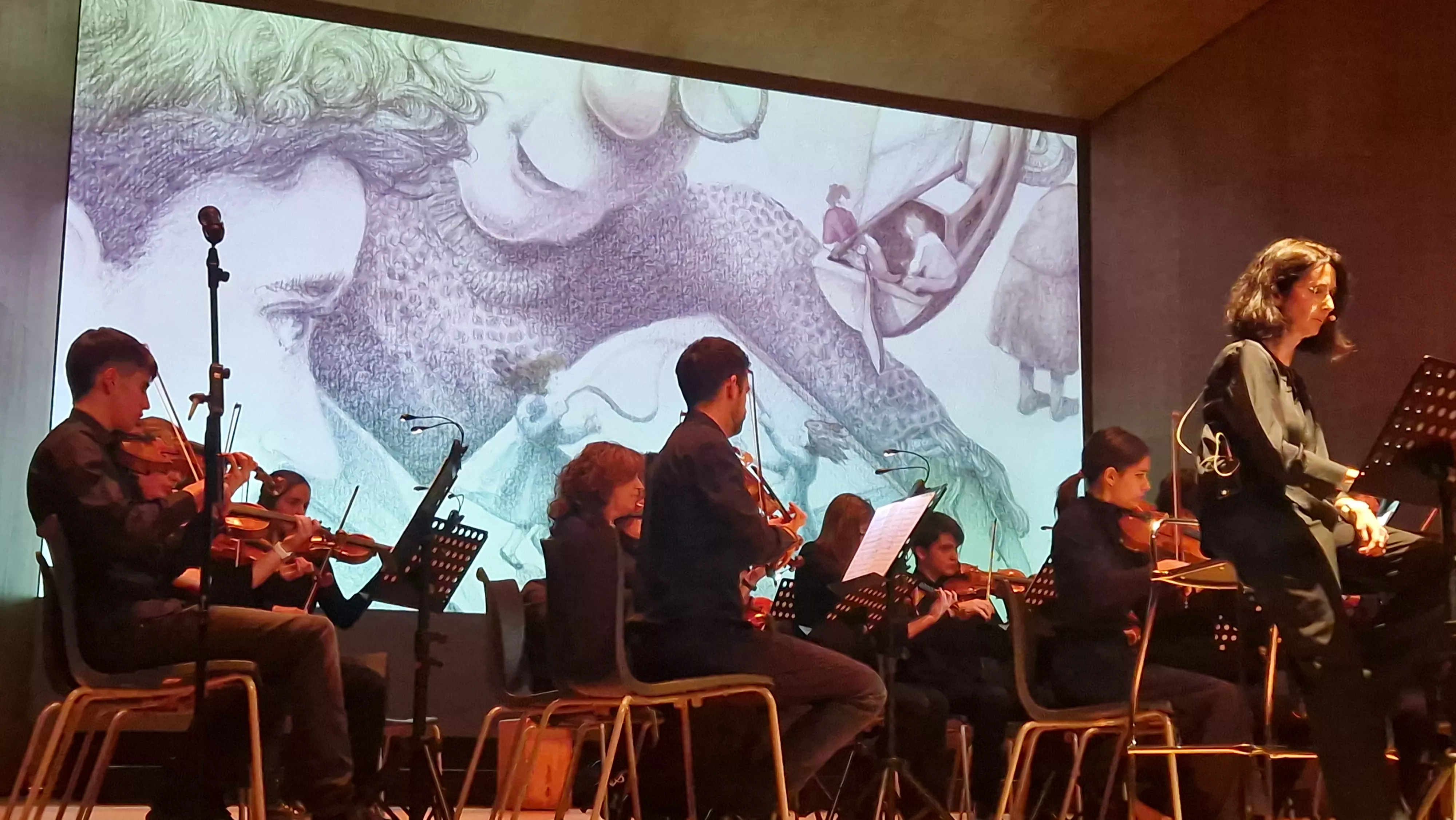 Concierto de Navidad 2023 de la Orquesta de Cámara de Huesca. Foto Myriam Martínez