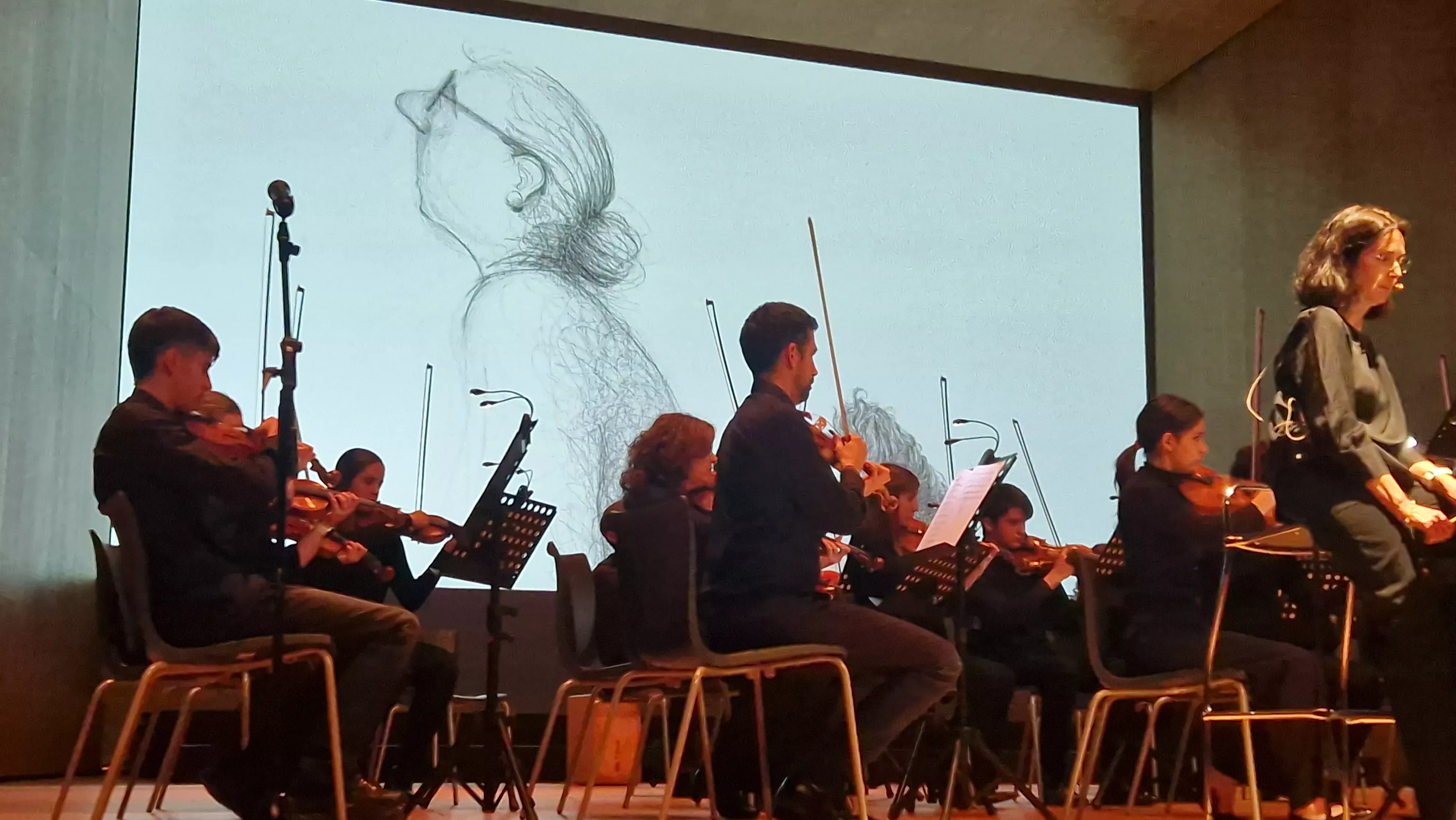 Concierto de Navidad 2023 de la Orquesta de Cámara de Huesca. Foto Myriam Martínez 