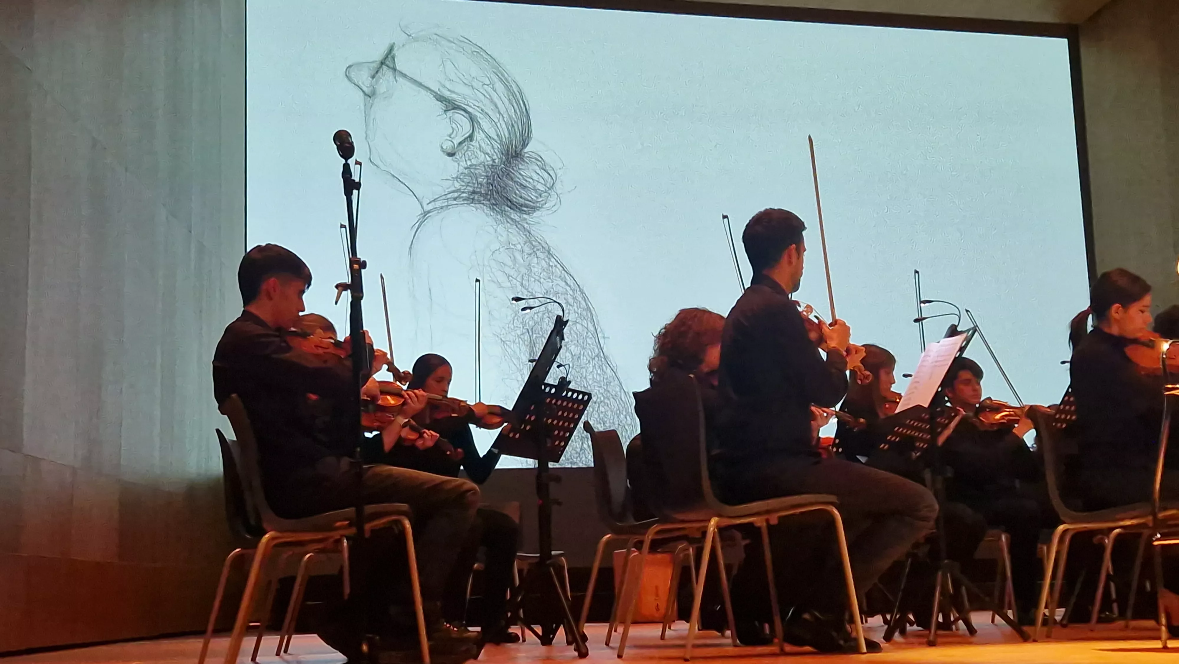 Concierto de Navidad 2023 de la Orquesta de Cámara de Huesca. Foto Myriam Martínez 