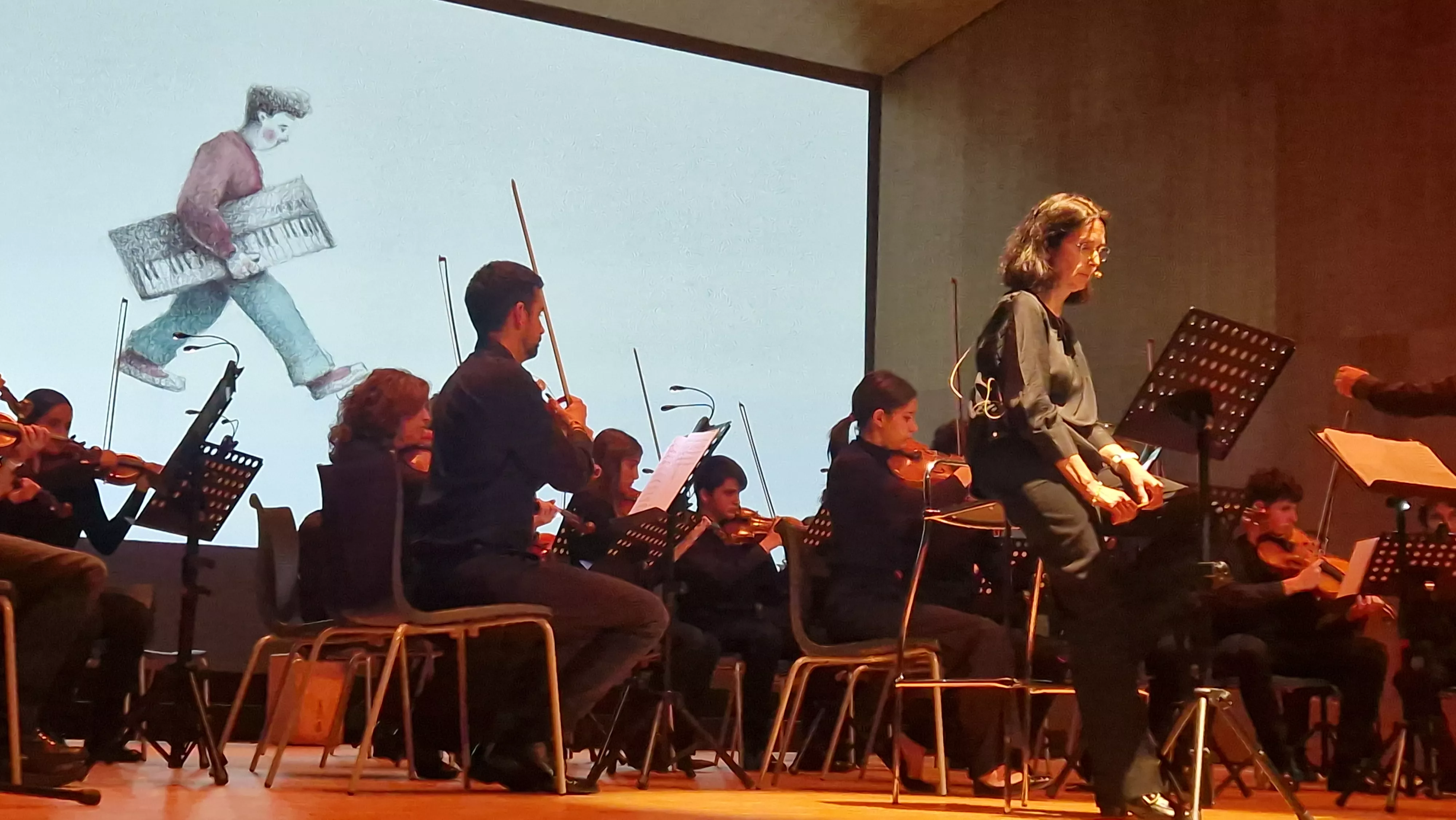 Concierto de Navidad 2023 de la Orquesta de Cámara de Huesca. Foto Myriam Martínez 