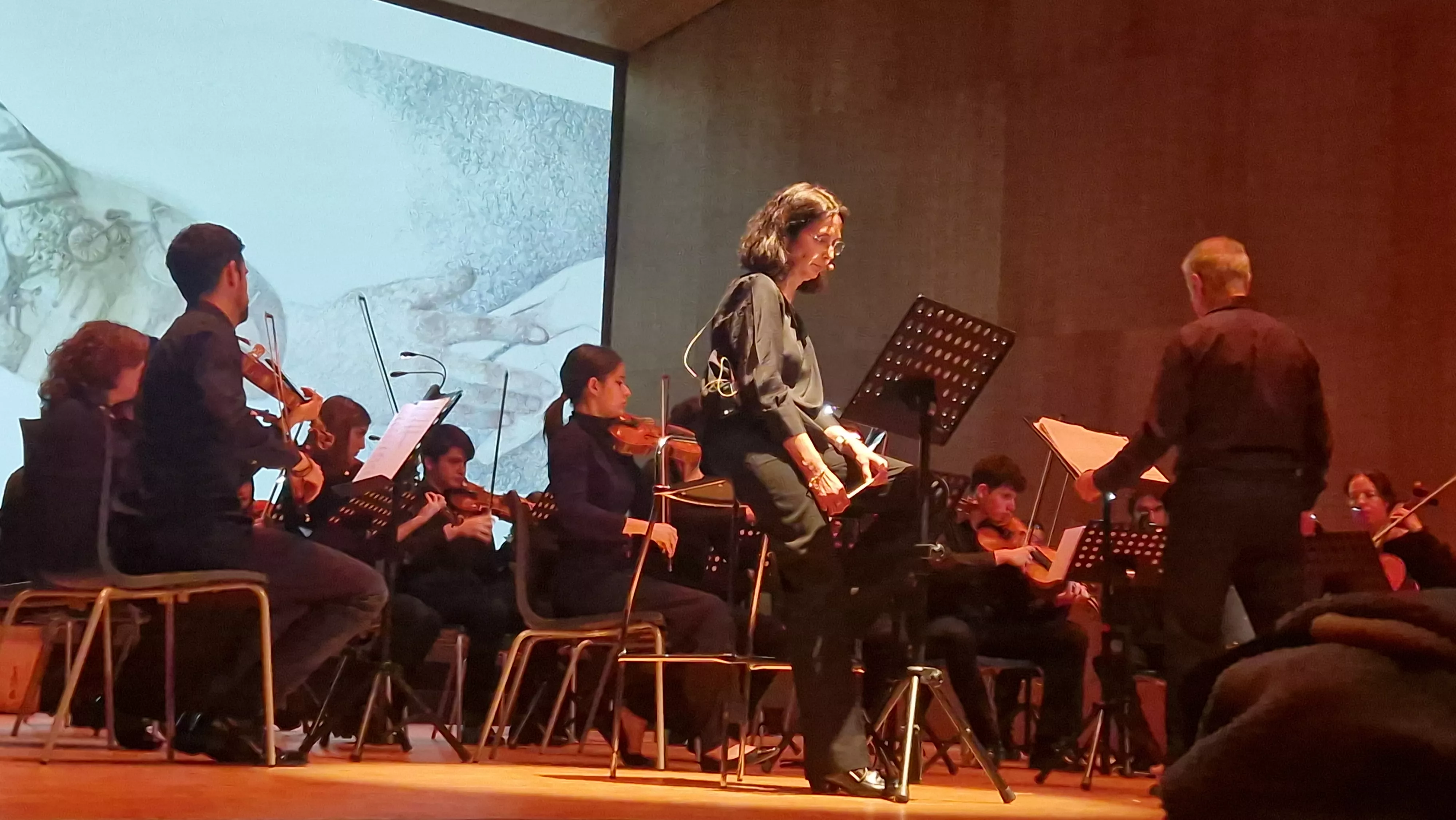 Concierto de Navidad 2023 de la Orquesta de Cámara de Huesca. Foto Myriam Martínez