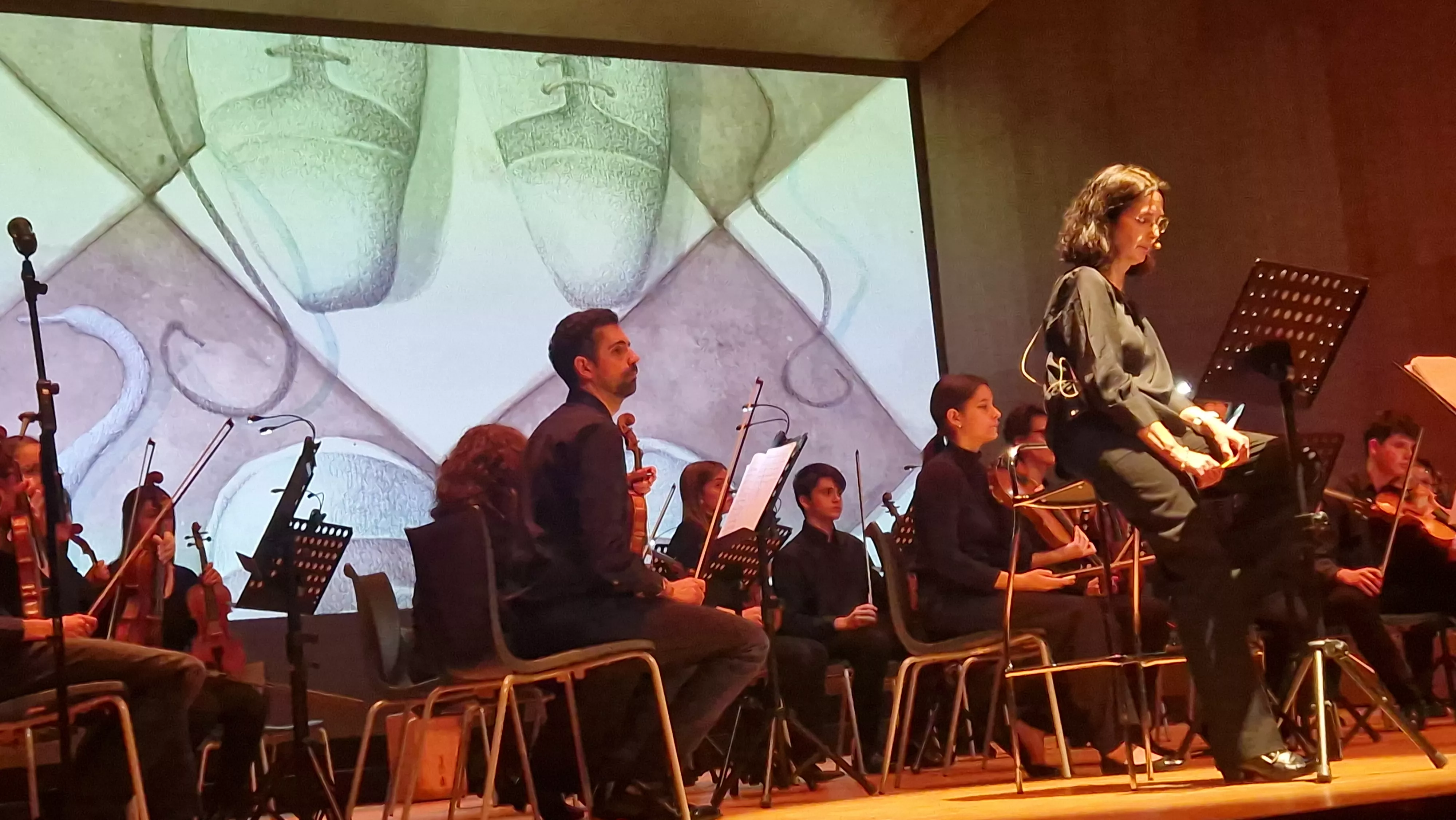 Concierto de Navidad 2023 de la Orquesta de Cámara de Huesca. Foto Myriam Martínez 