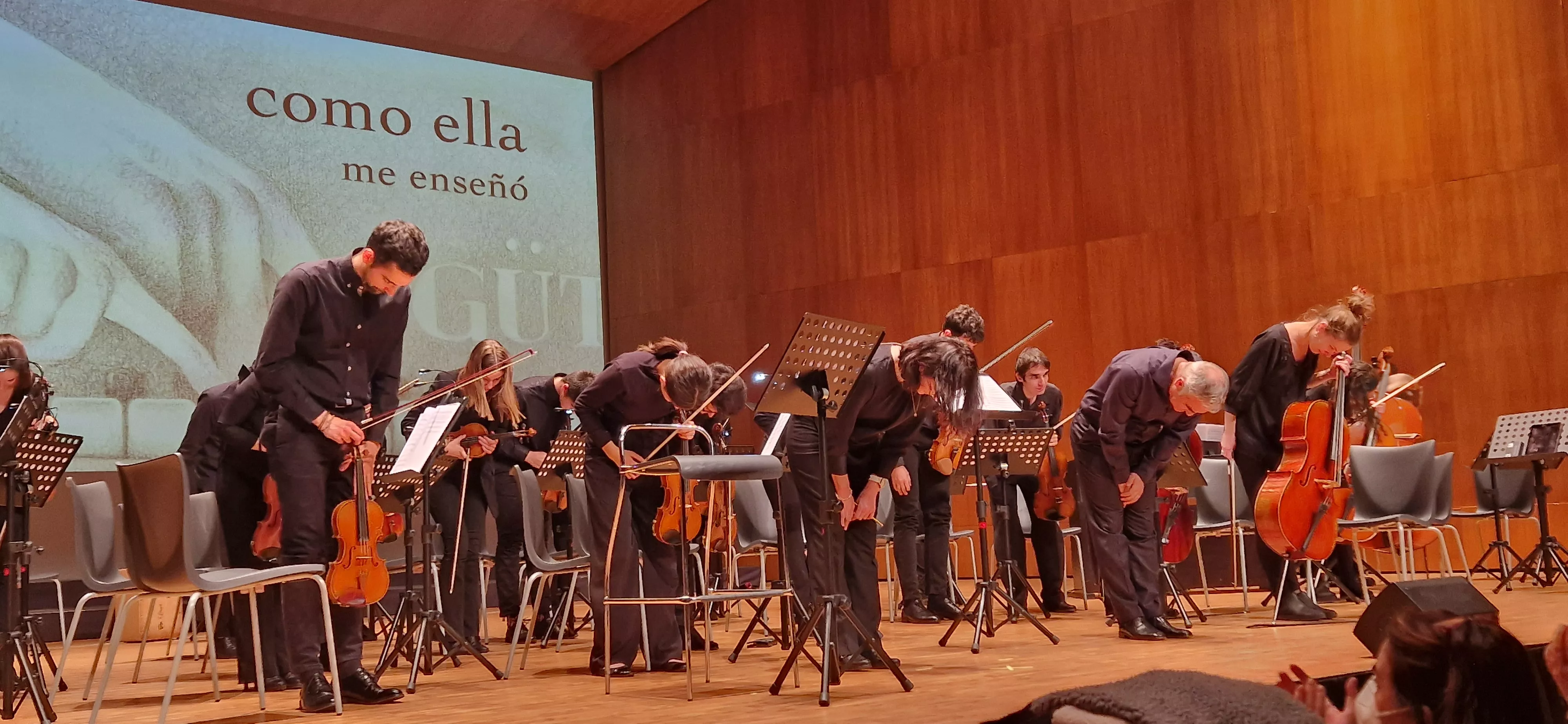 Concierto de Navidad 2023 de la Orquesta de Cámara de Huesca. Foto Myriam Martínez 