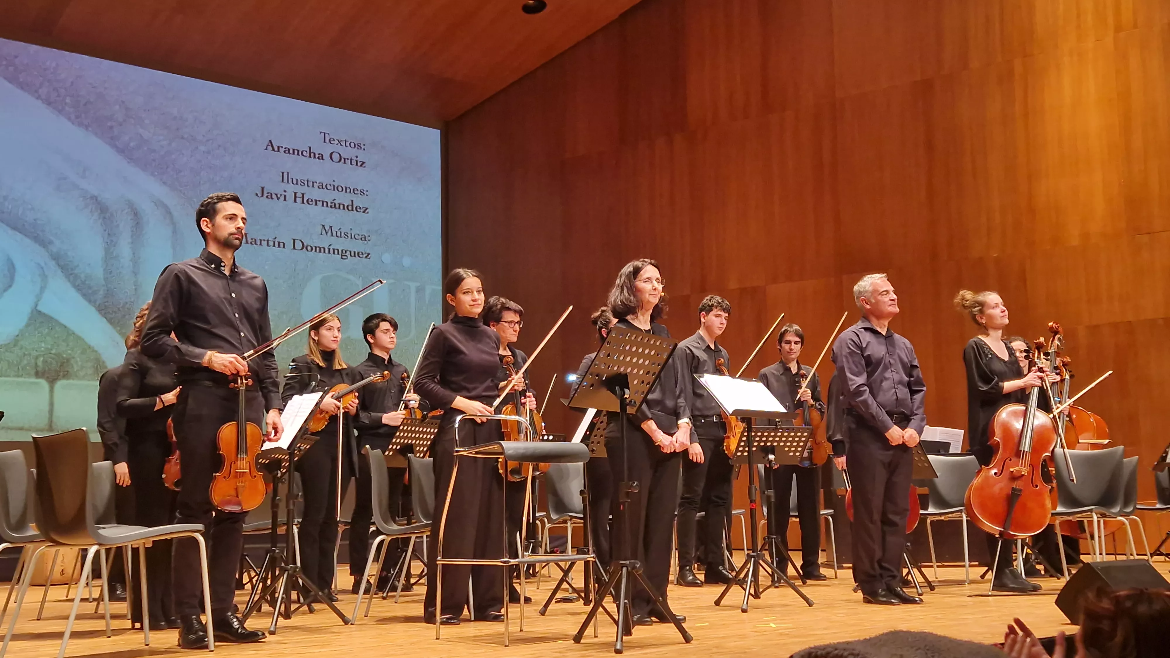 Concierto de Navidad 2023 de la Orquesta de Cámara de Huesca. Foto Myriam Martínez