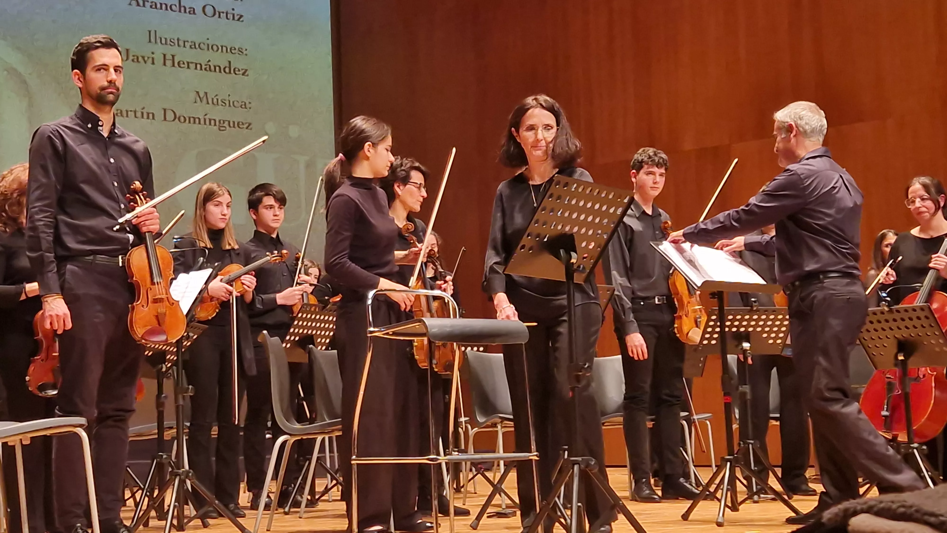 Concierto de Navidad 2023 de la Orquesta de Cámara de Huesca. Foto Myriam Martínez 