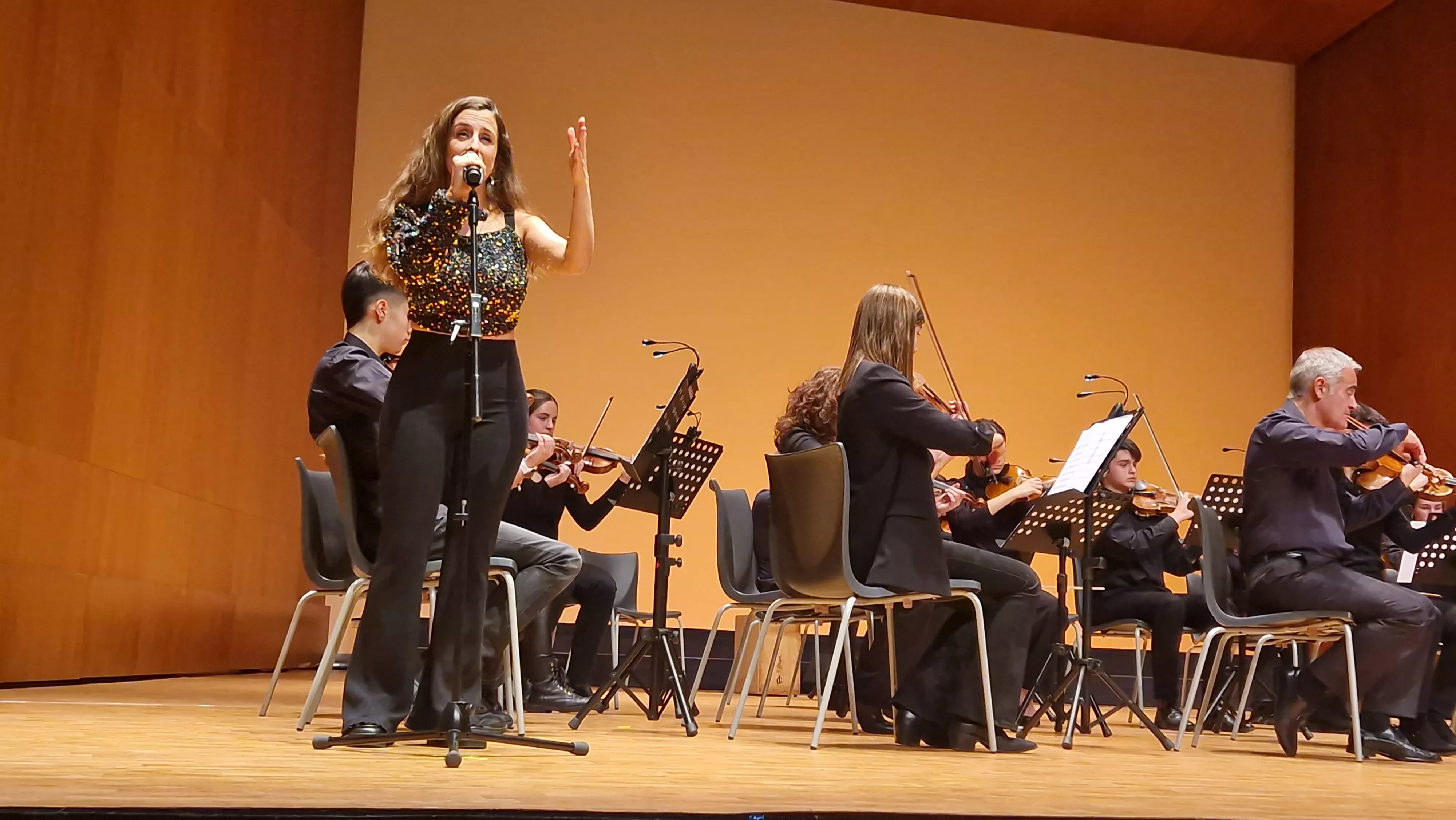 Concierto de Navidad 2023 de la Orquesta de Cámara de Huesca. Foto Myriam Martínez
