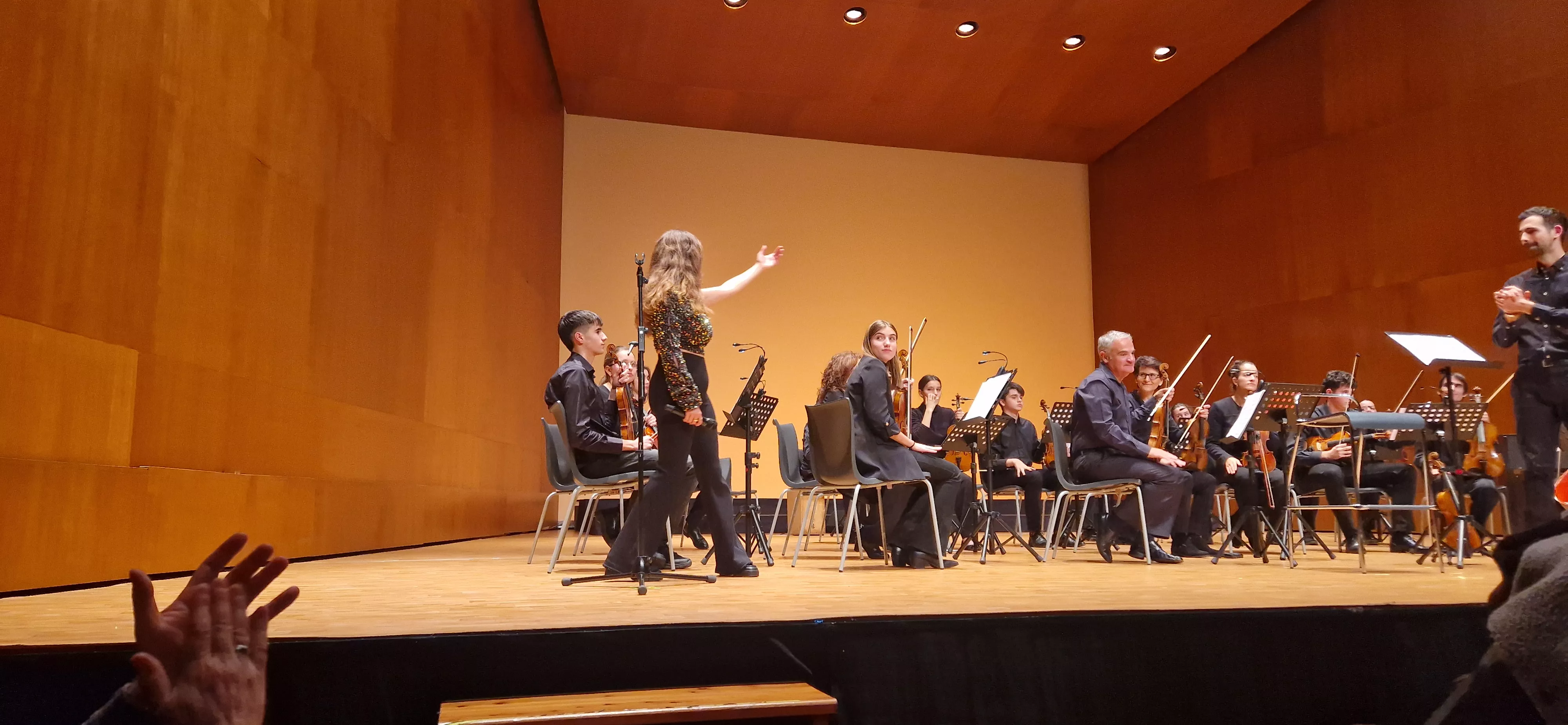 Concierto de Navidad 2023 de la Orquesta de Cámara de Huesca. Foto Myriam Martínez