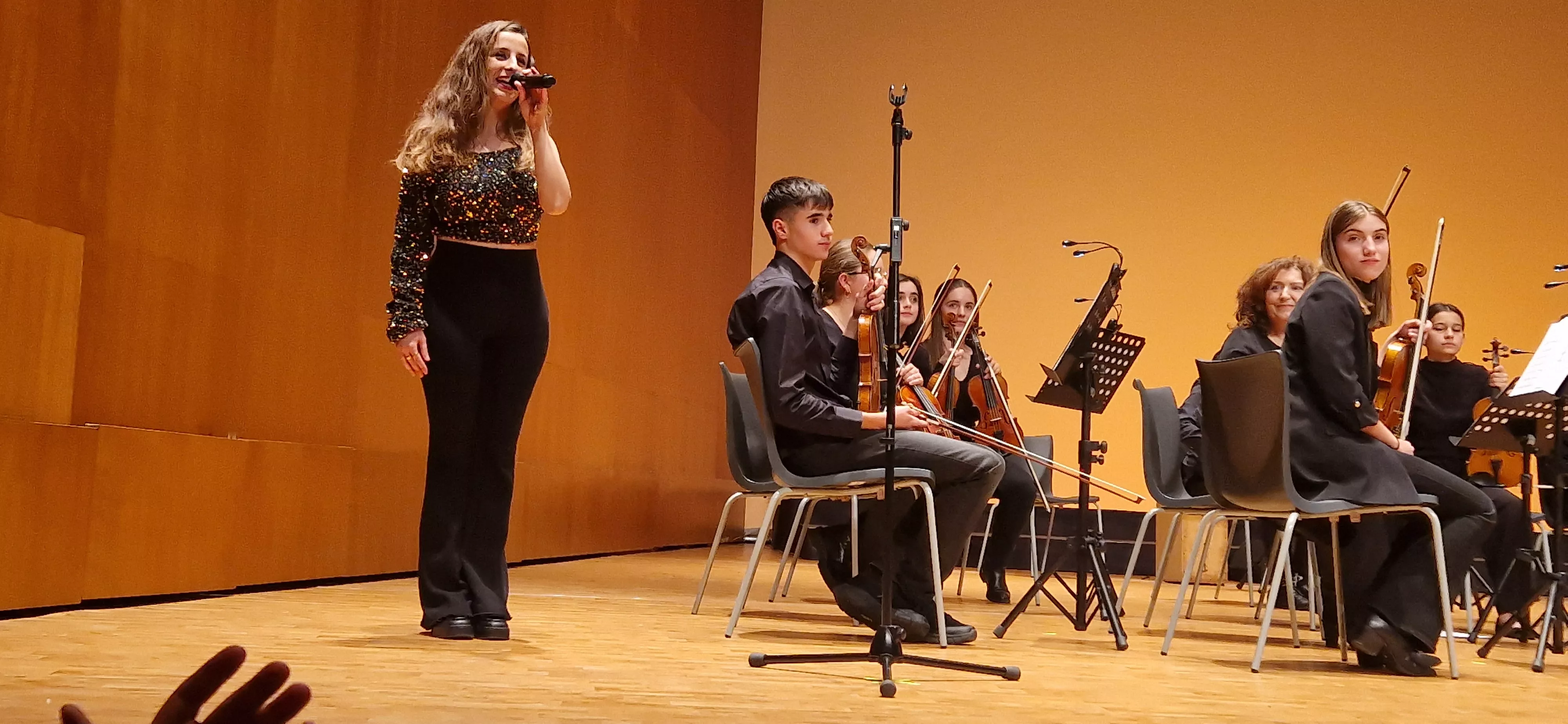 Concierto de Navidad 2023 de la Orquesta de Cámara de Huesca. Foto Myriam Martínez