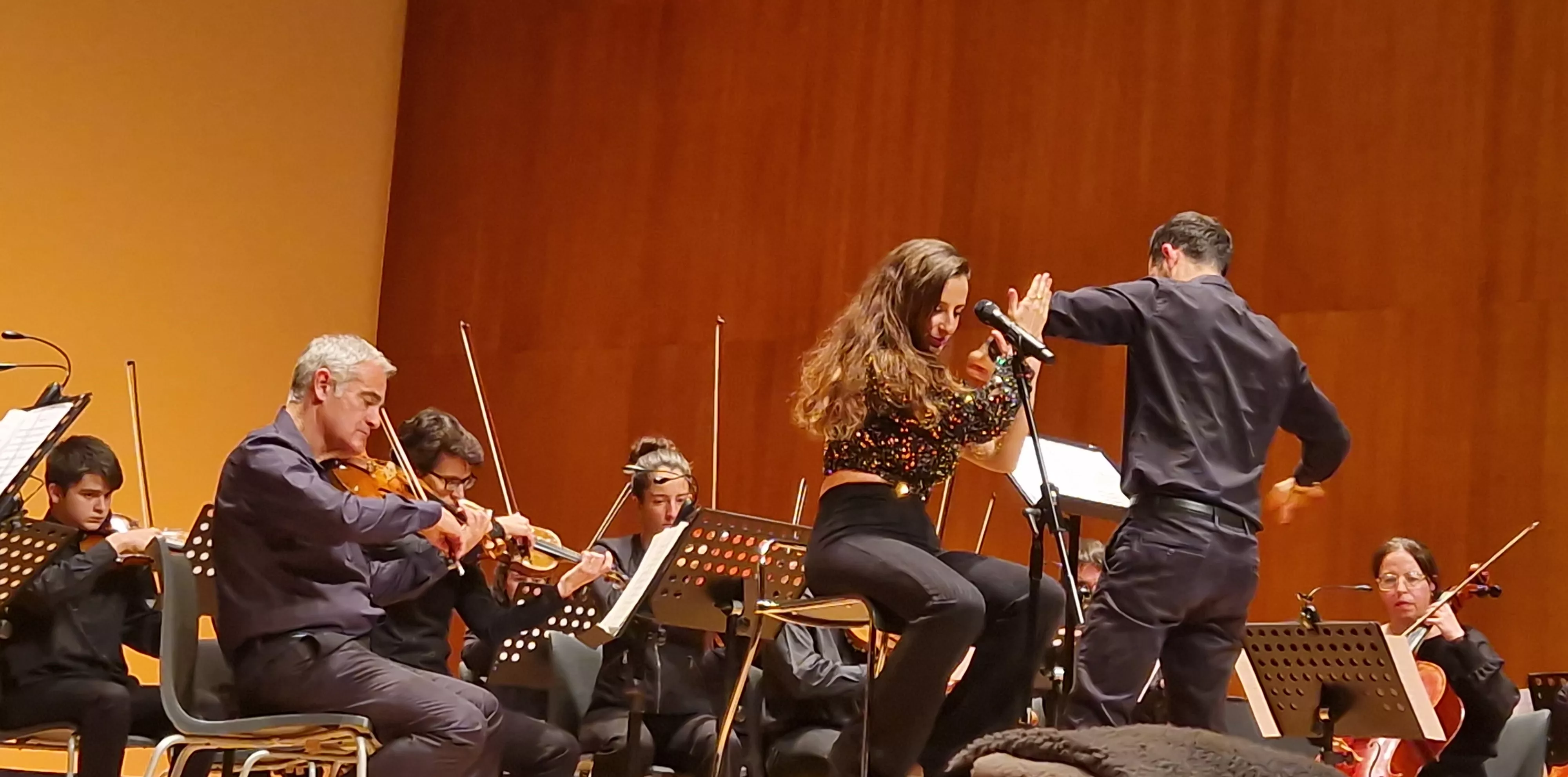 Concierto de Navidad 2023 de la Orquesta de Cámara de Huesca. Foto Myriam Martínez 