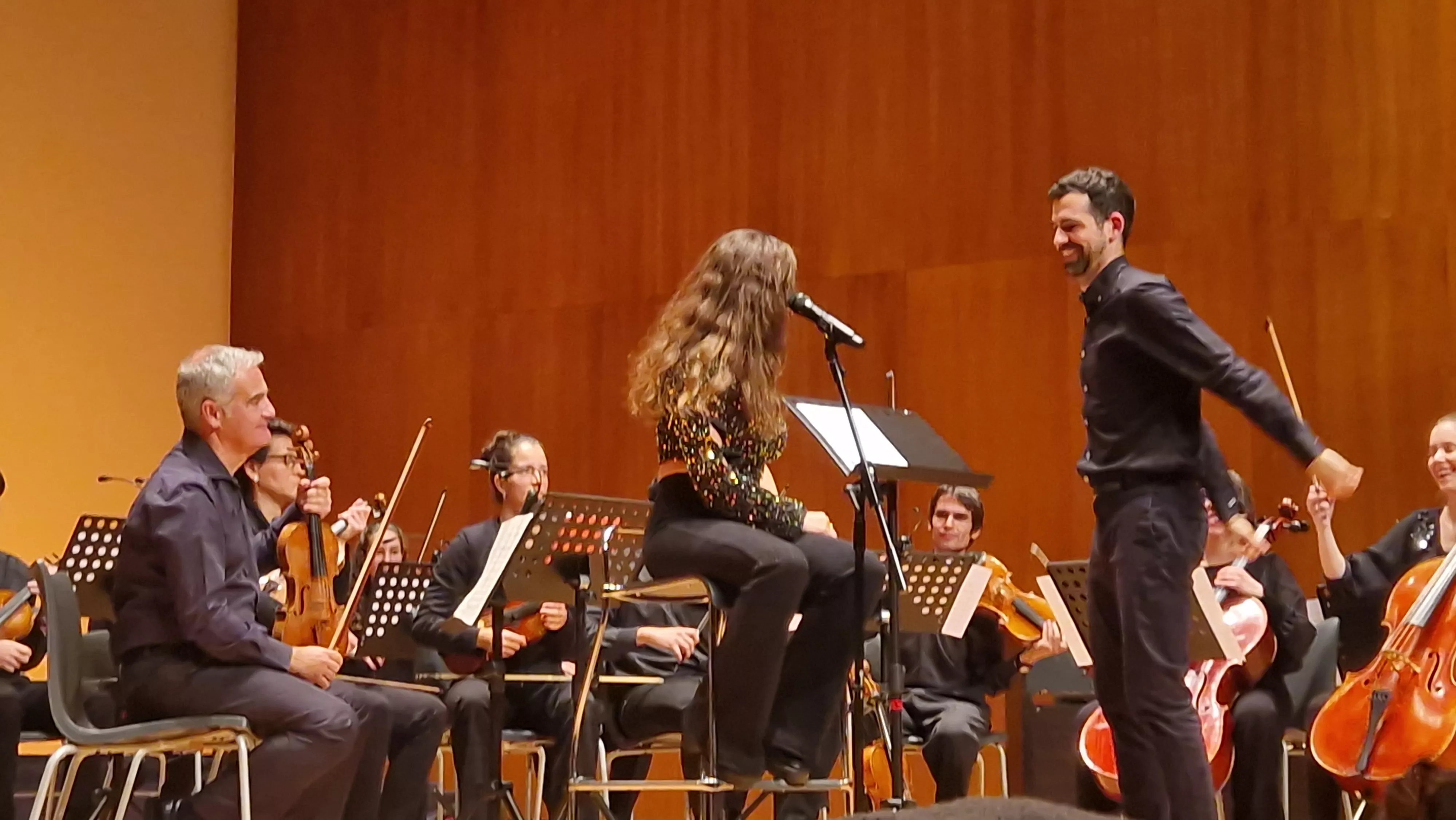 Concierto de Navidad 2023 de la Orquesta de Cámara de Huesca. Foto Myriam Martínez 