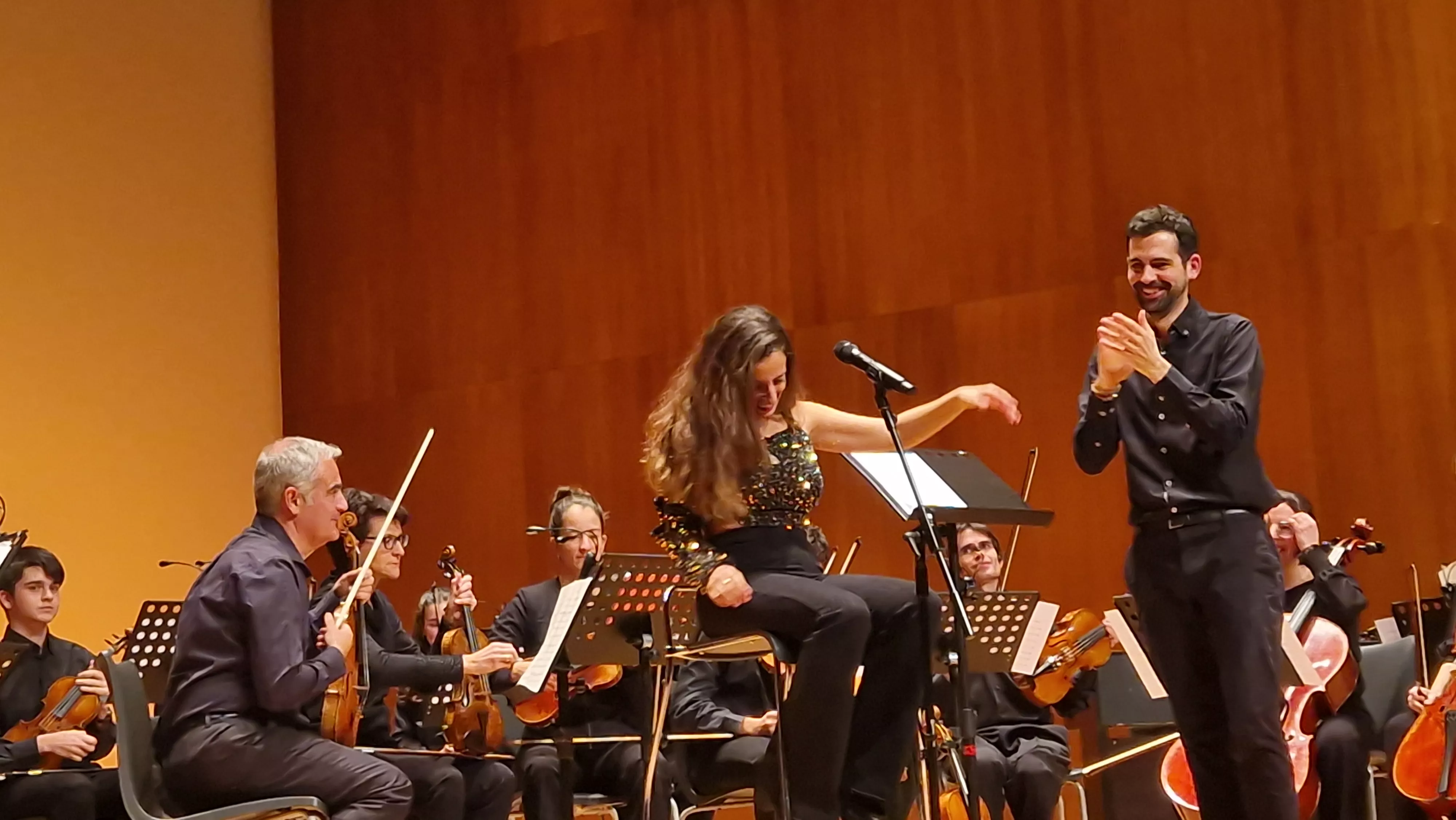 Concierto de Navidad 2023 de la Orquesta de Cámara de Huesca. Foto Myriam Martínez 