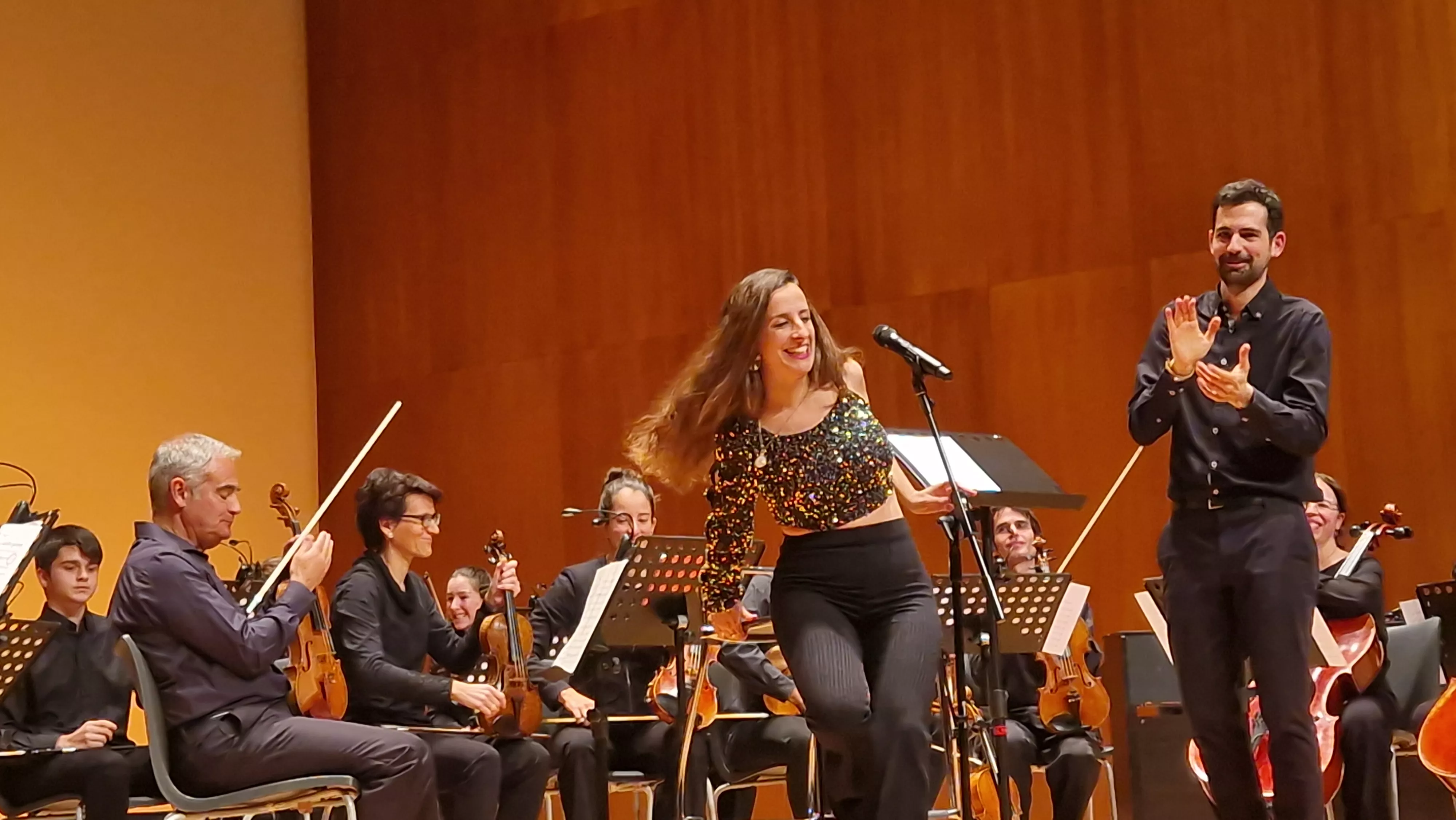 Concierto de Navidad 2023 de la Orquesta de Cámara de Huesca. Foto Myriam Martínez