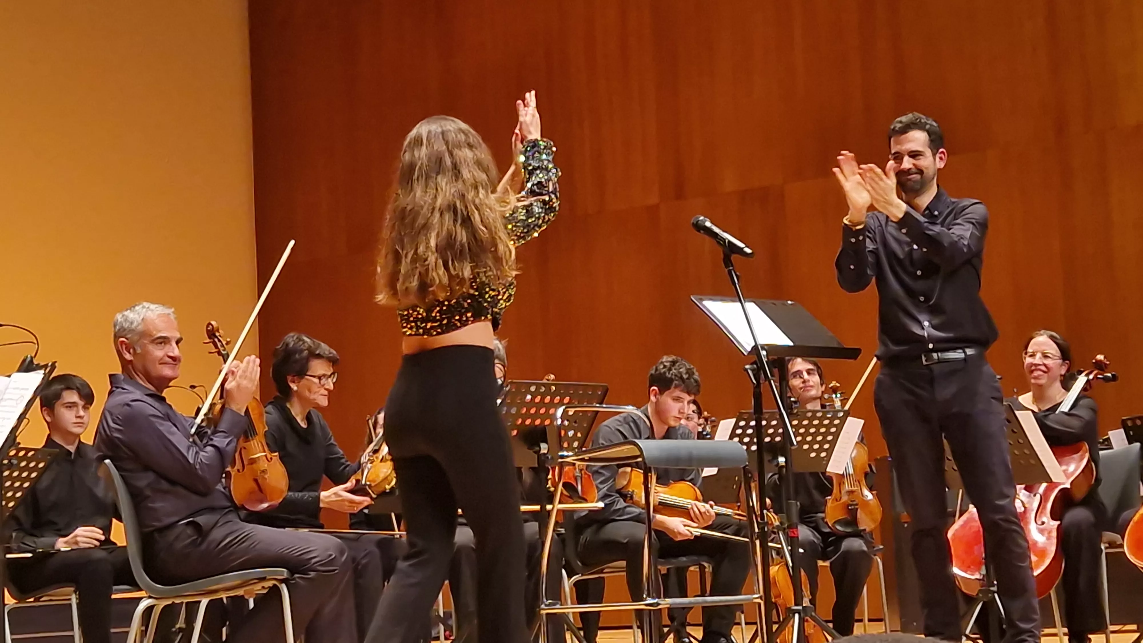 Concierto de Navidad 2023 de la Orquesta de Cámara de Huesca. Foto Myriam Martínez 