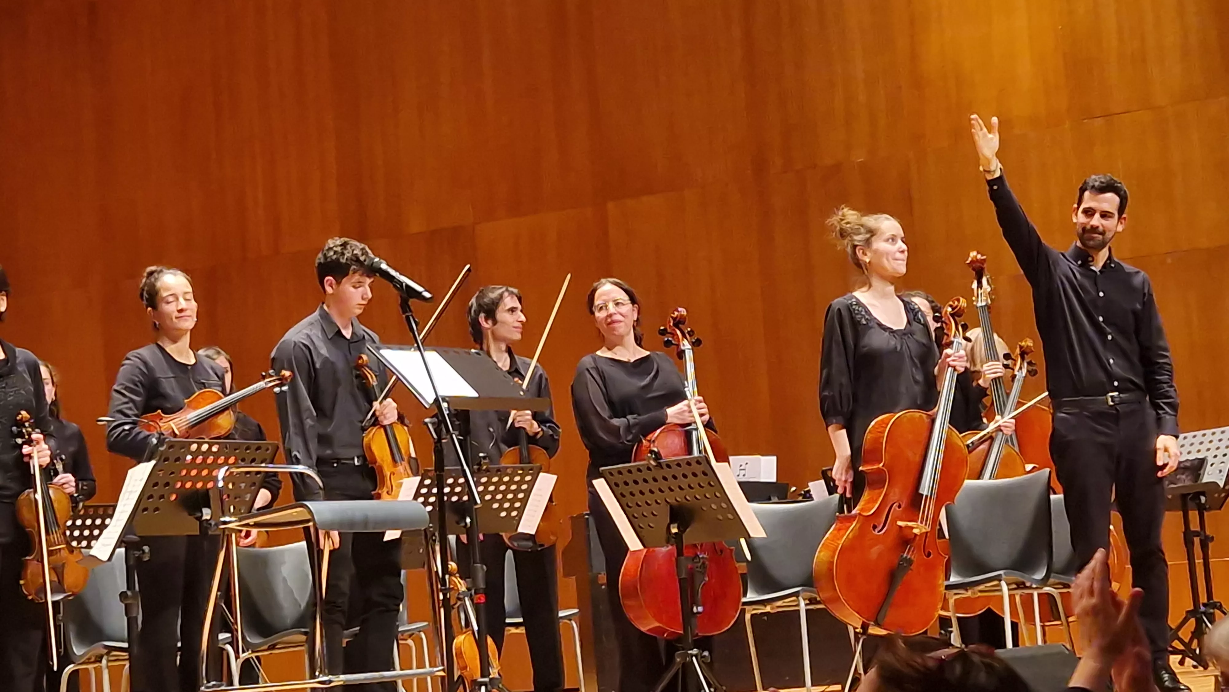 Concierto de Navidad 2023 de la Orquesta de Cámara de Huesca. Foto Myriam Martínez