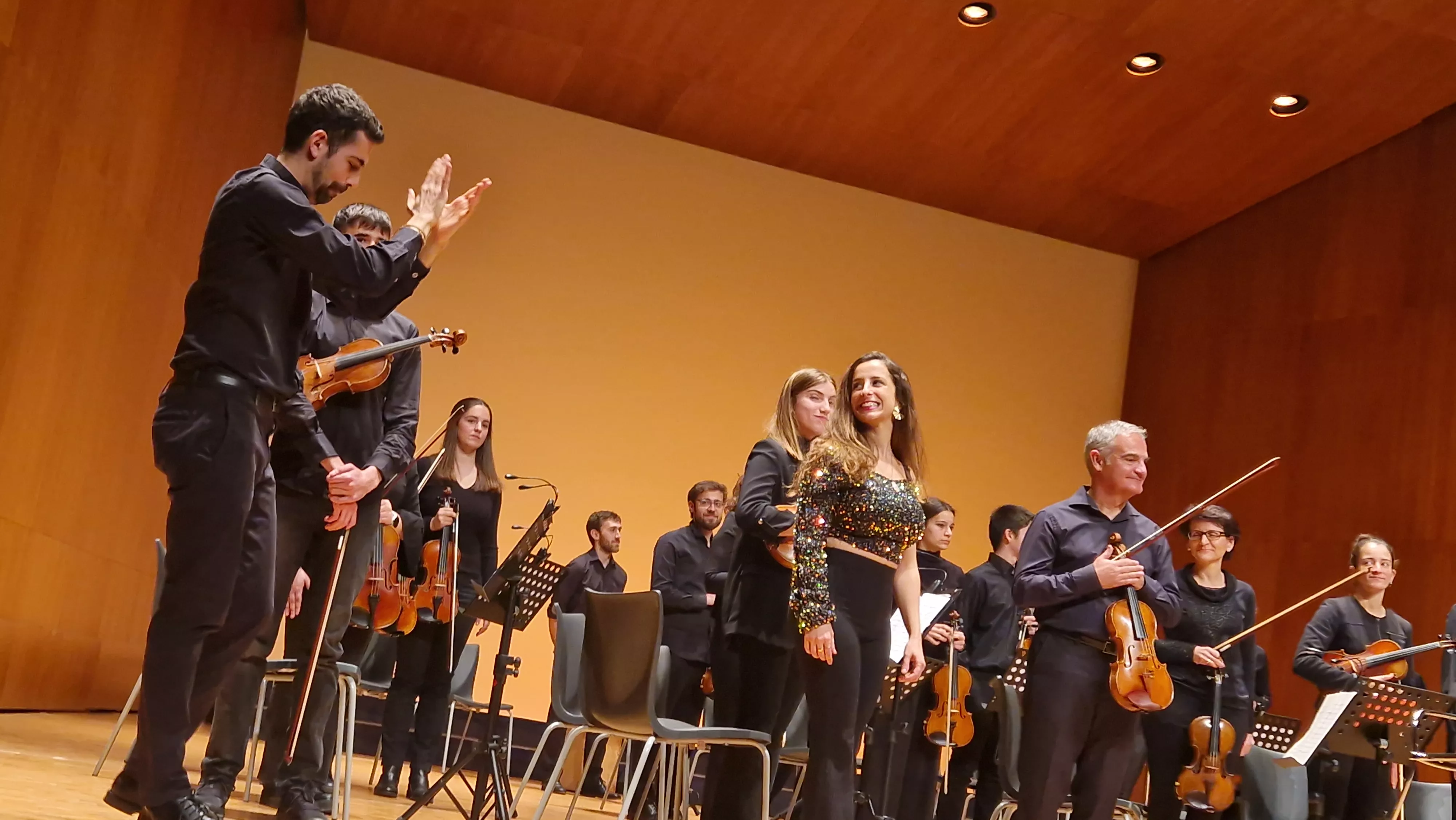 Concierto de Navidad 2023 de la Orquesta de Cámara de Huesca. Foto Myriam Martínez 